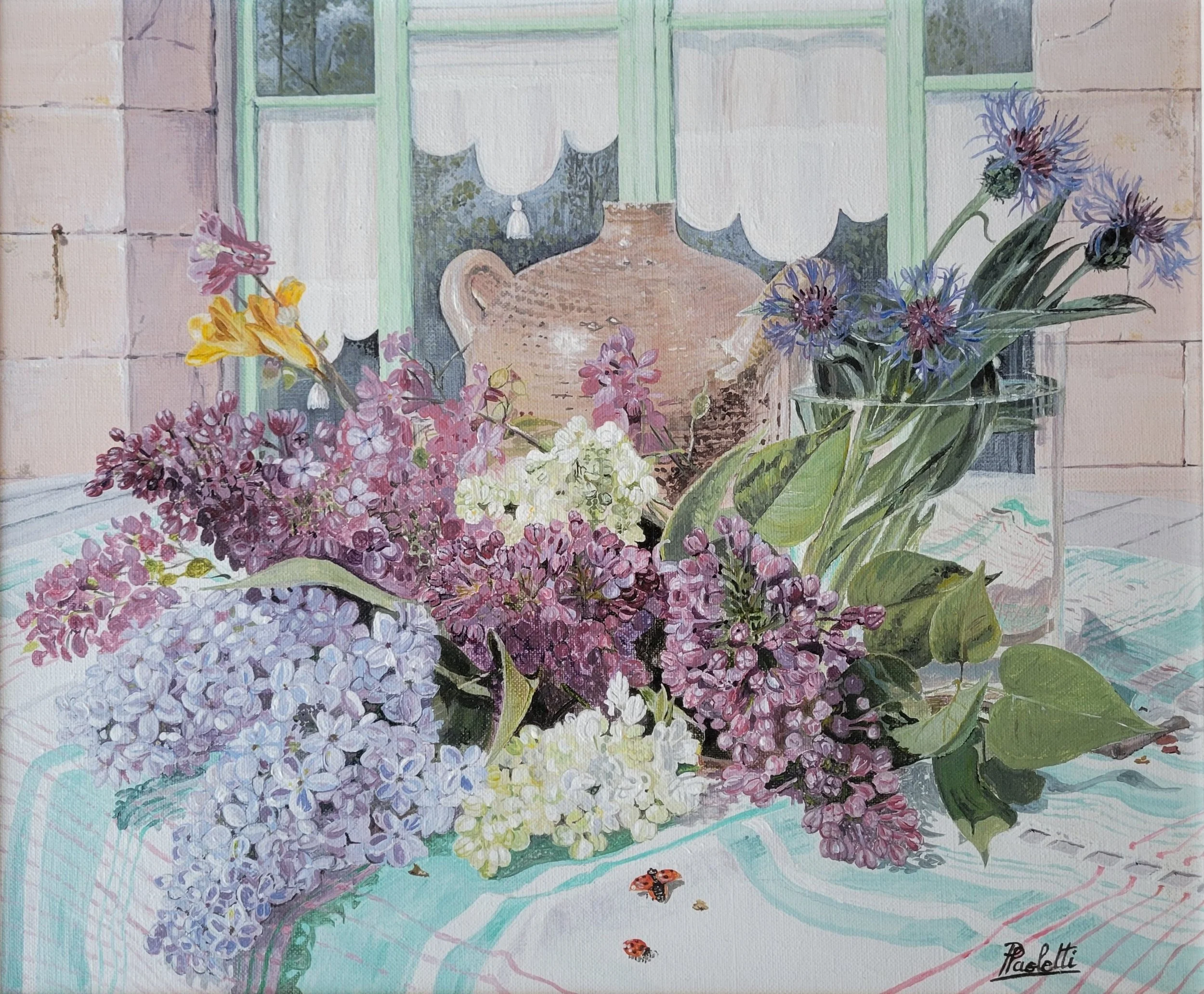 Nature morte aux lilas