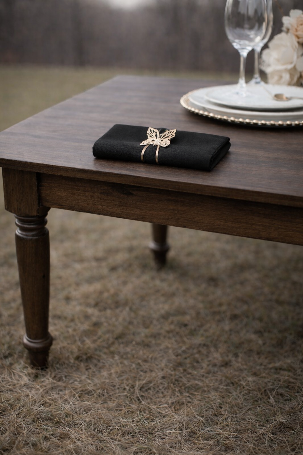 Black Polyester Napkins