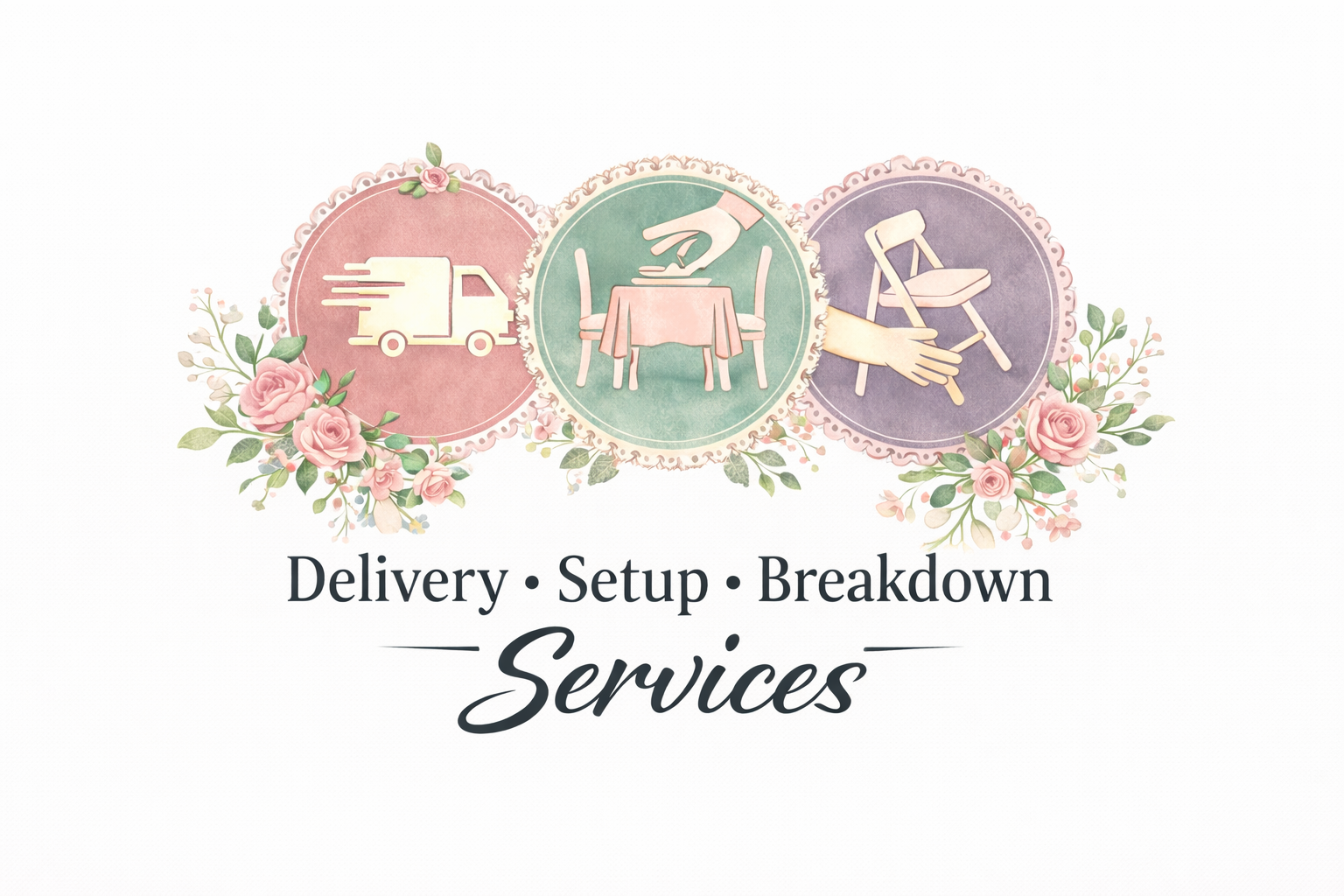 Delivery/ Setup/ Breakdown Services