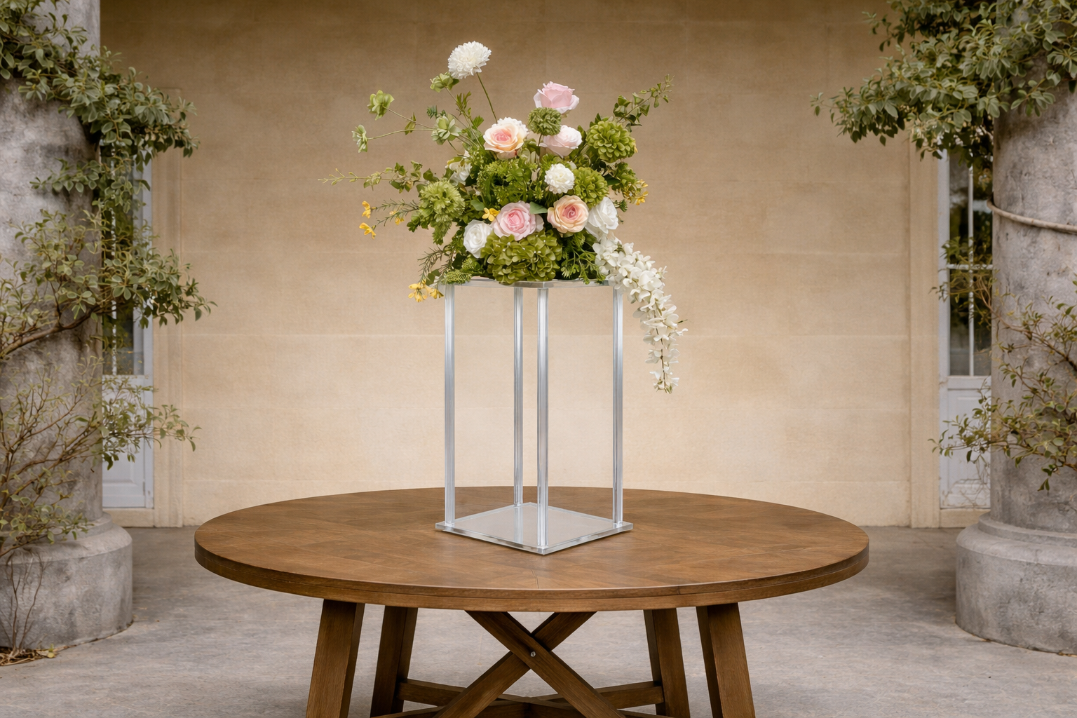 The Trinity Elevated Centerpieces