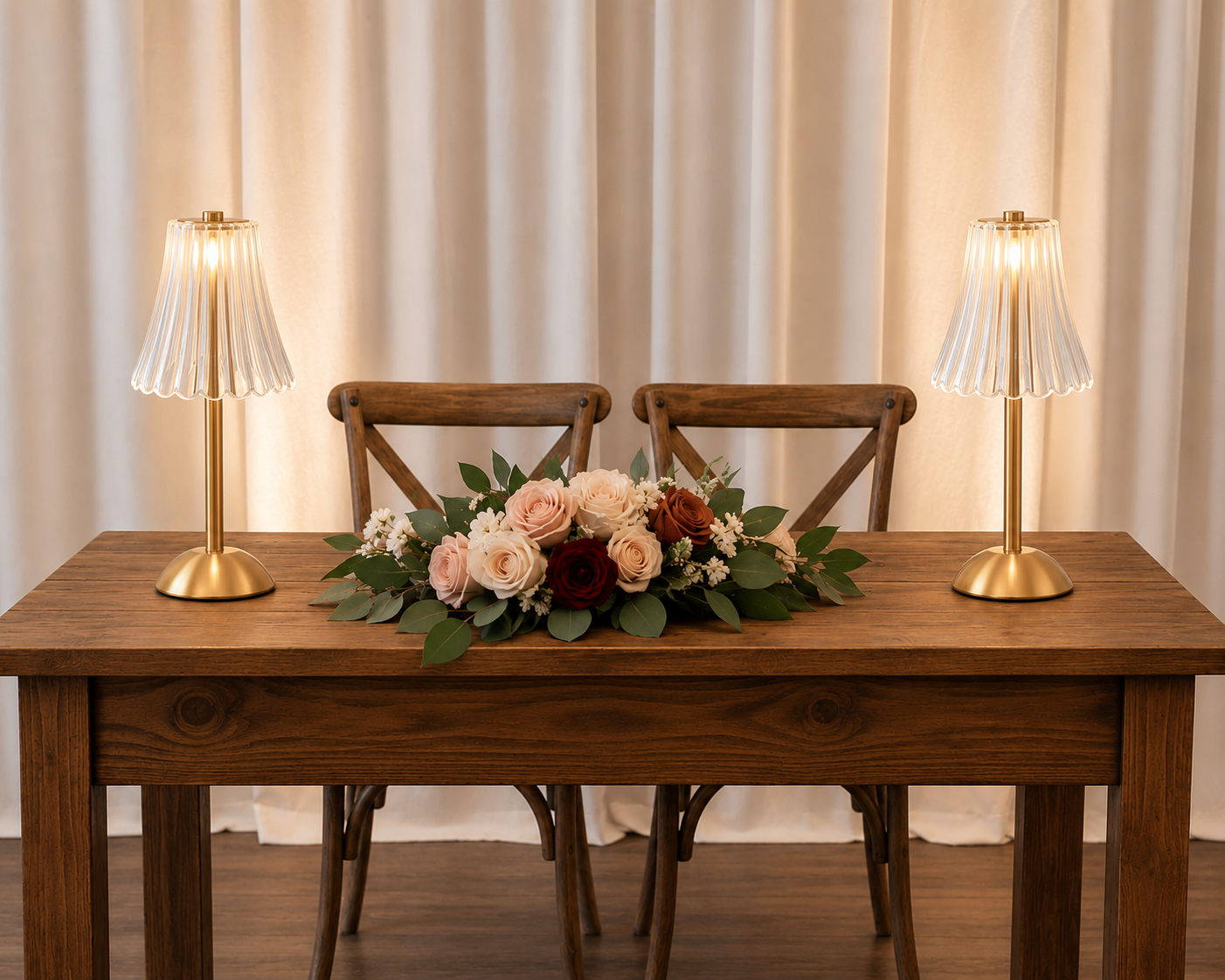 Gold Lamps- $9.00 each  to rent (30 available)