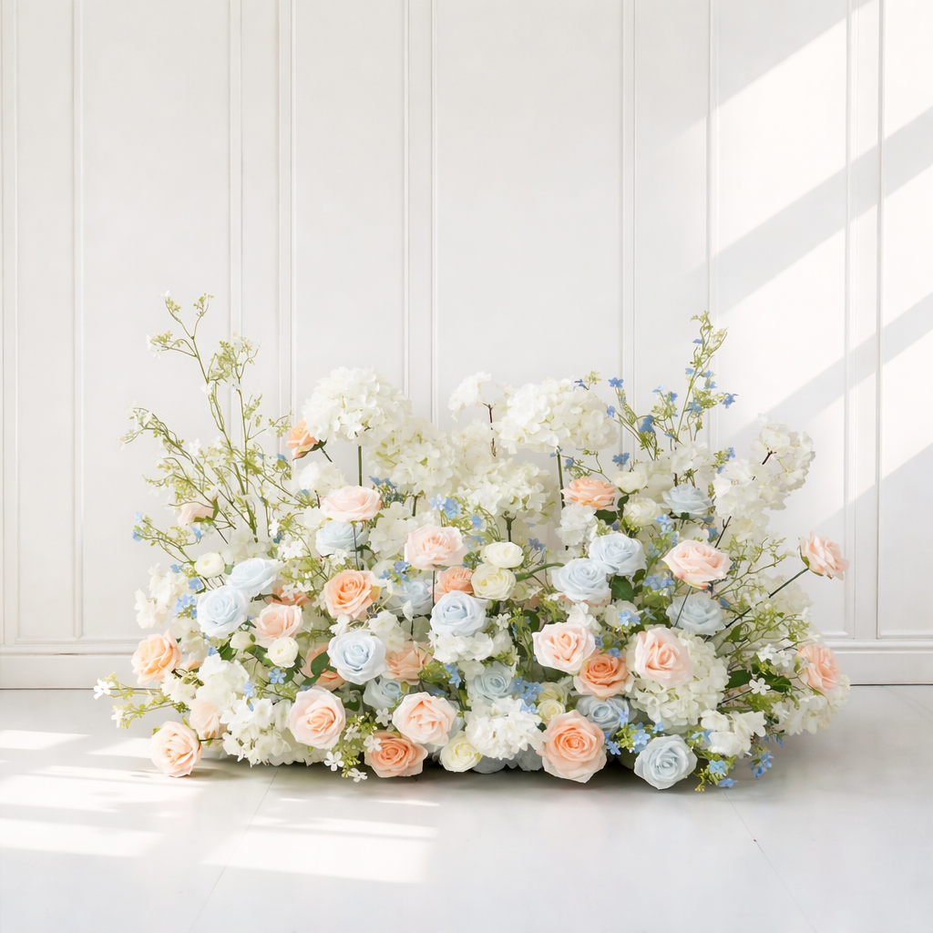 Mae Aisle Arrangements ($55.00 each to rent Flower Walls- 8 available)