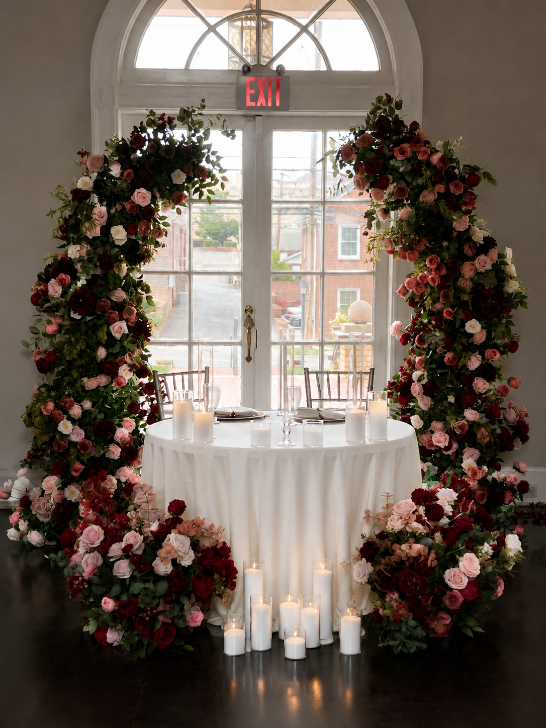The Floral Arch Bookself