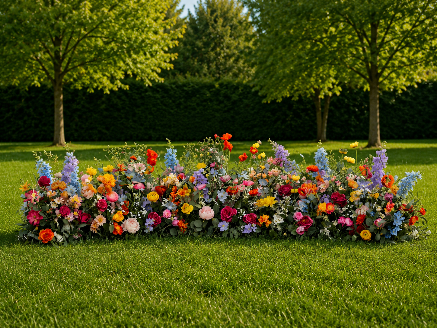 Lora Ground Arch- $375.00 to rent (12ft in florals)