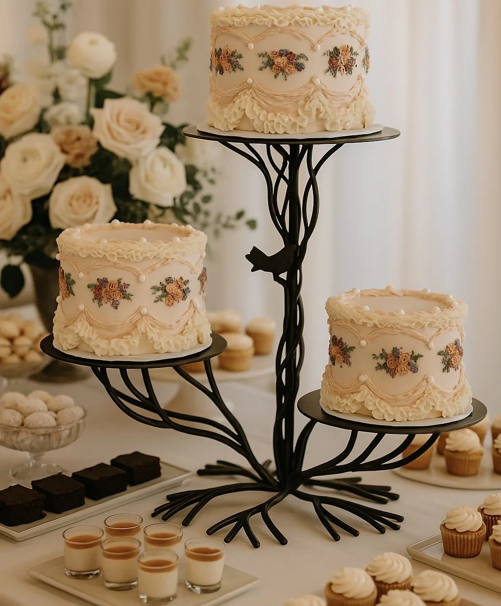 Birdie Cake Stand