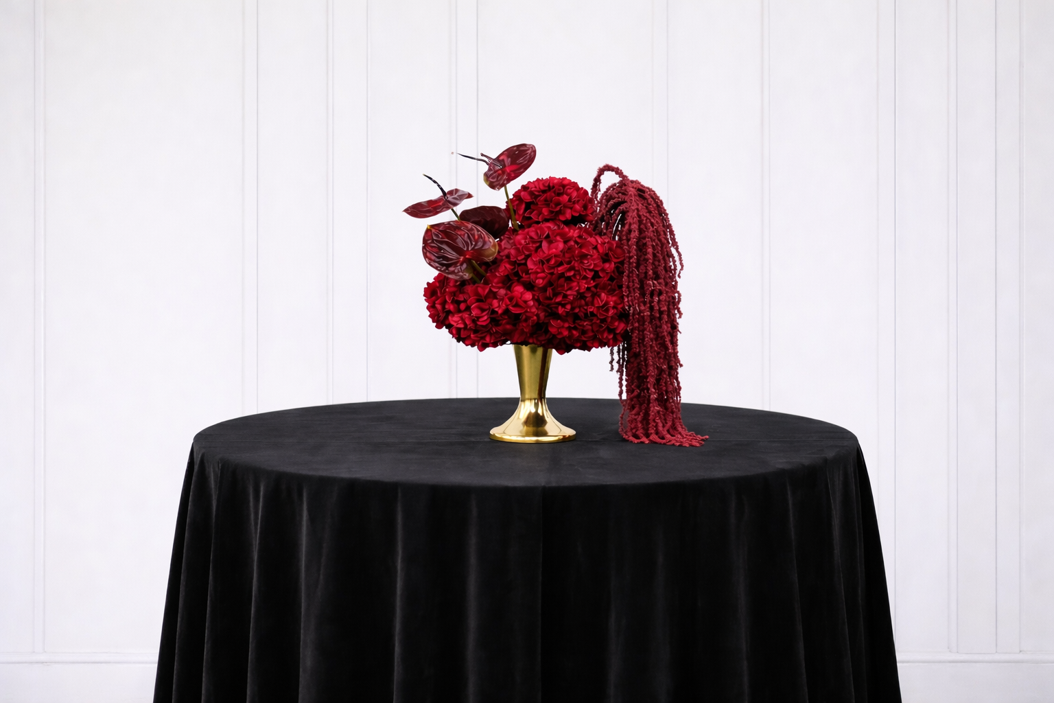 Ruby Compote Centerpieces (12 available)