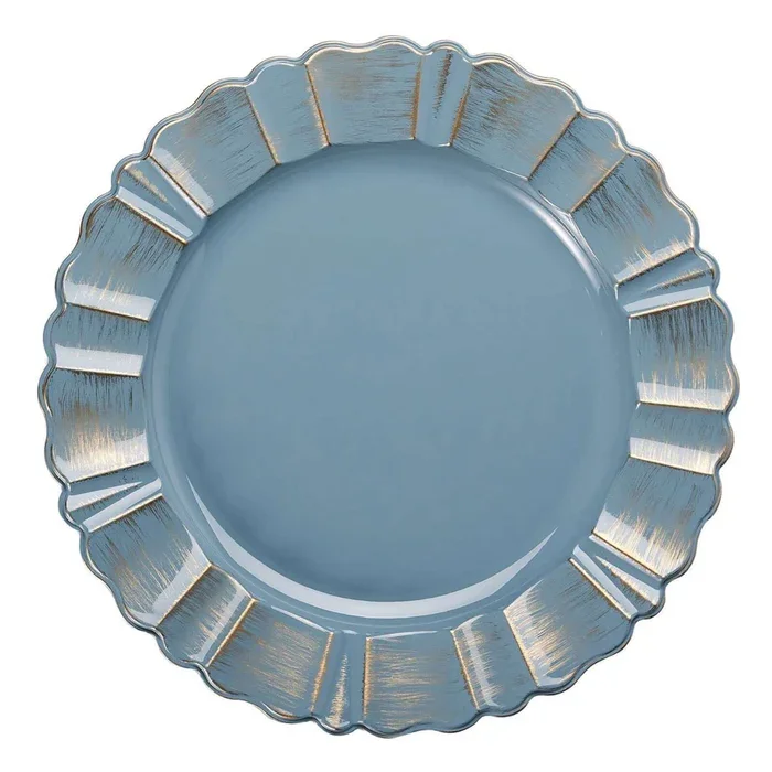 Charger Plate Style C (250 available)- $1.80 each to rent