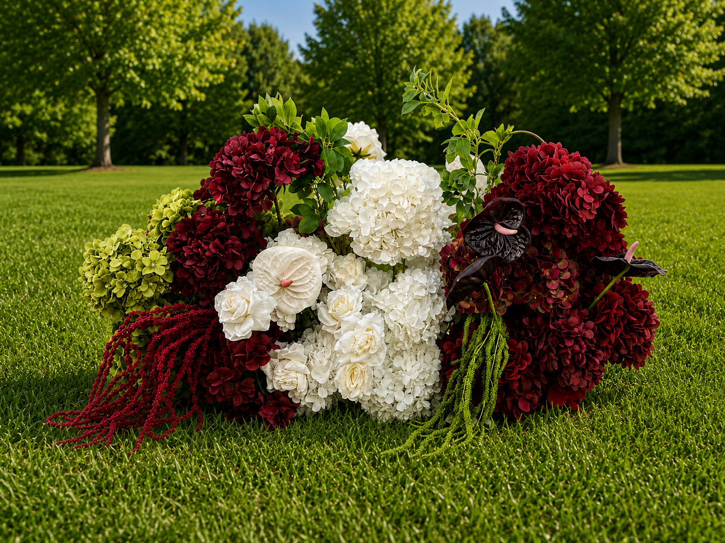 Winifred Aisle Arrangements - $50.00 each (8 available)