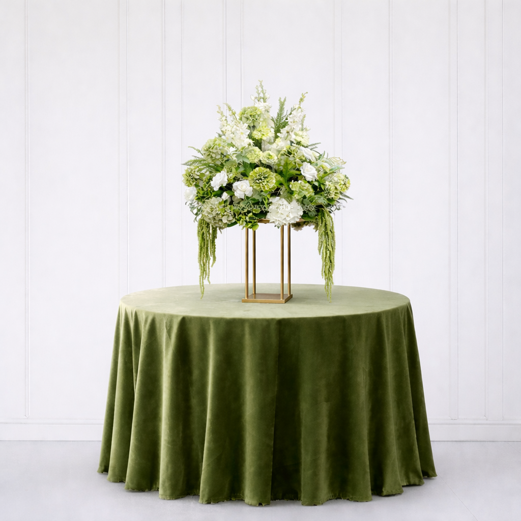 Millie Elevated Centerpieces ($50.00 each to rent/ comes with gold riser- 16 available)