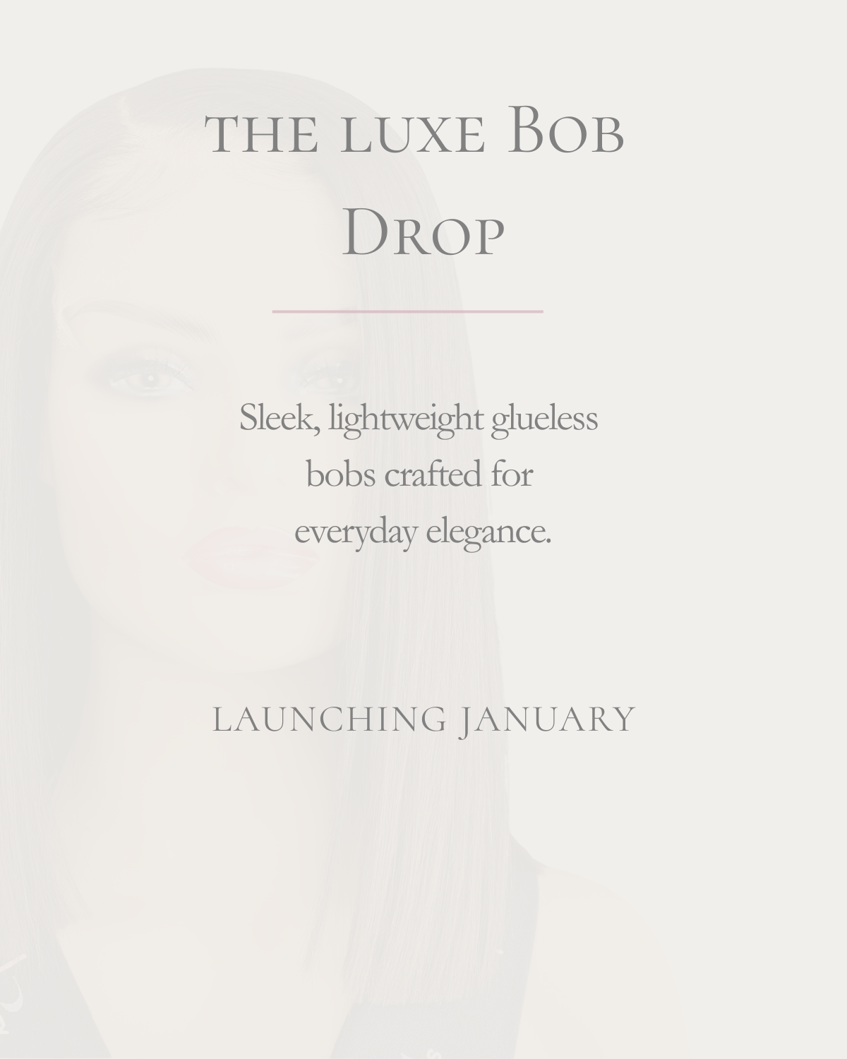 Luxury glueless bob wig with natural hairline