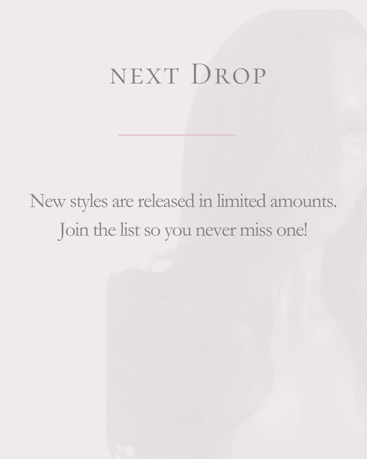 limited Clueless Wig Drop