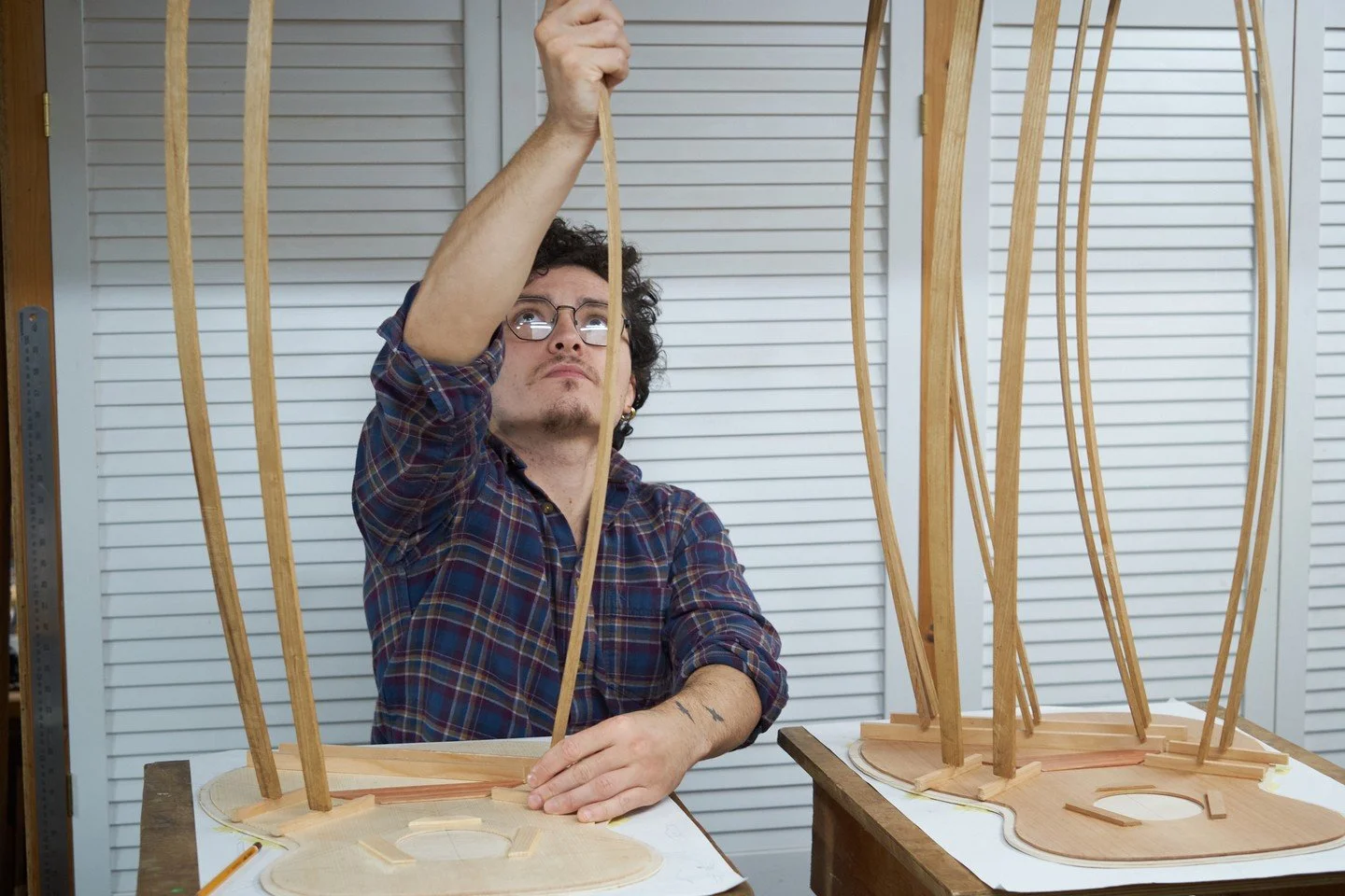 Part two of my guitar building process.