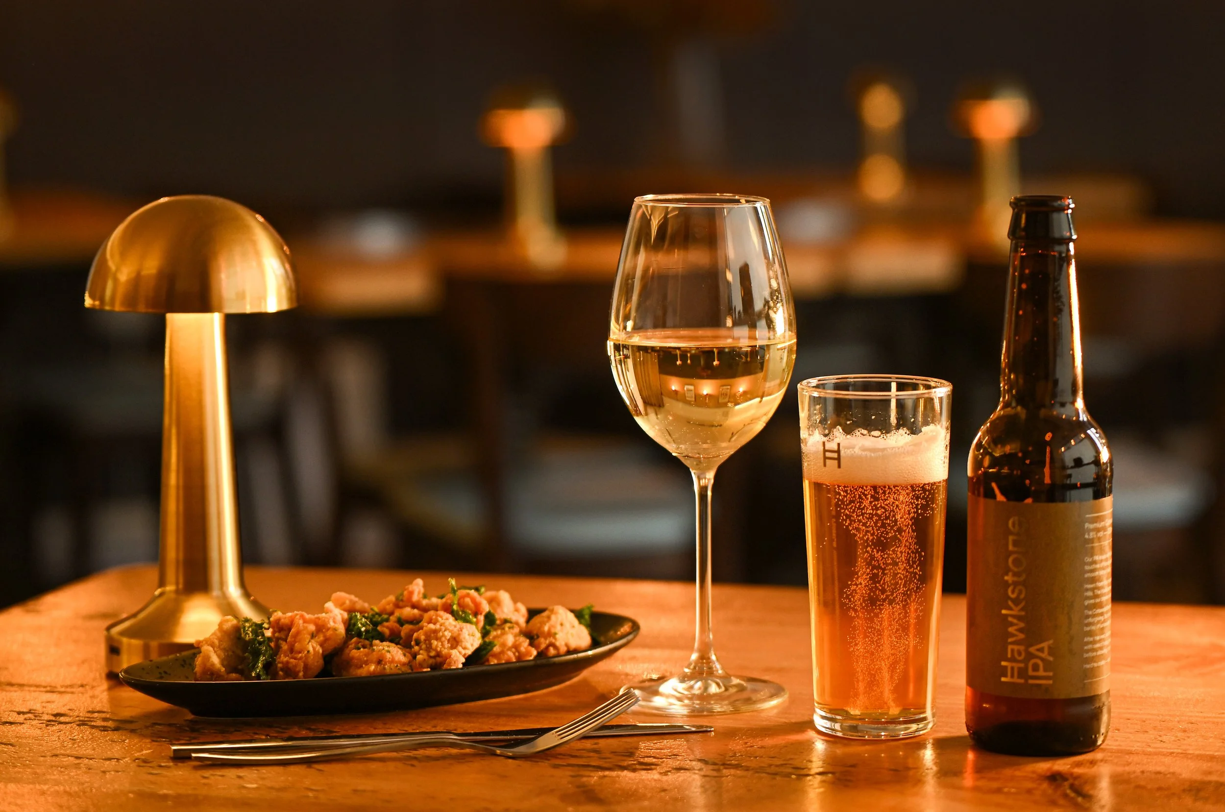 Small plates, exclusive wine, craft beer at Bolo & Brew café Wine Bar in Horsley, Surrey