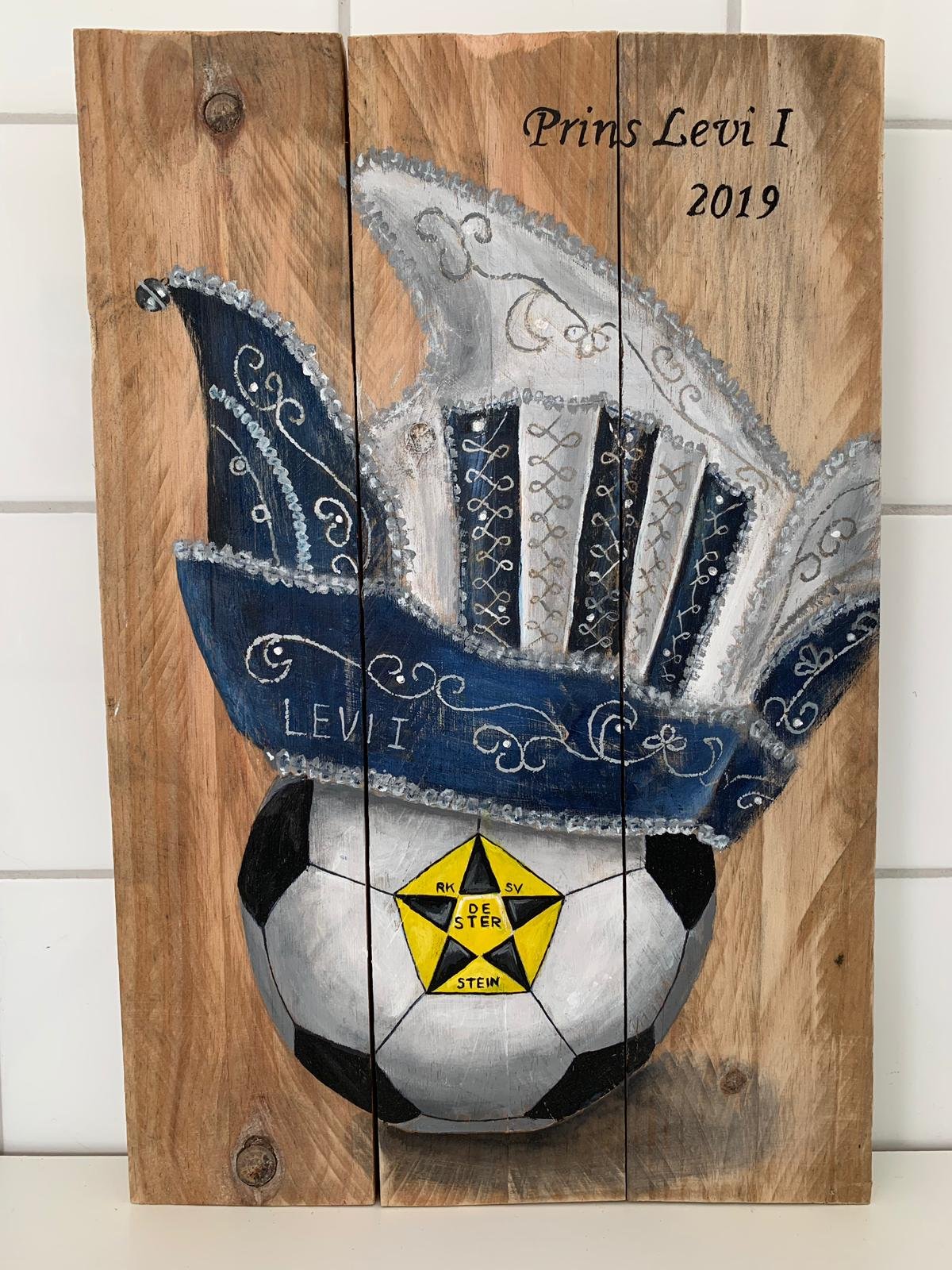 Acryl op hout, 30 x 43 cm, verkocht