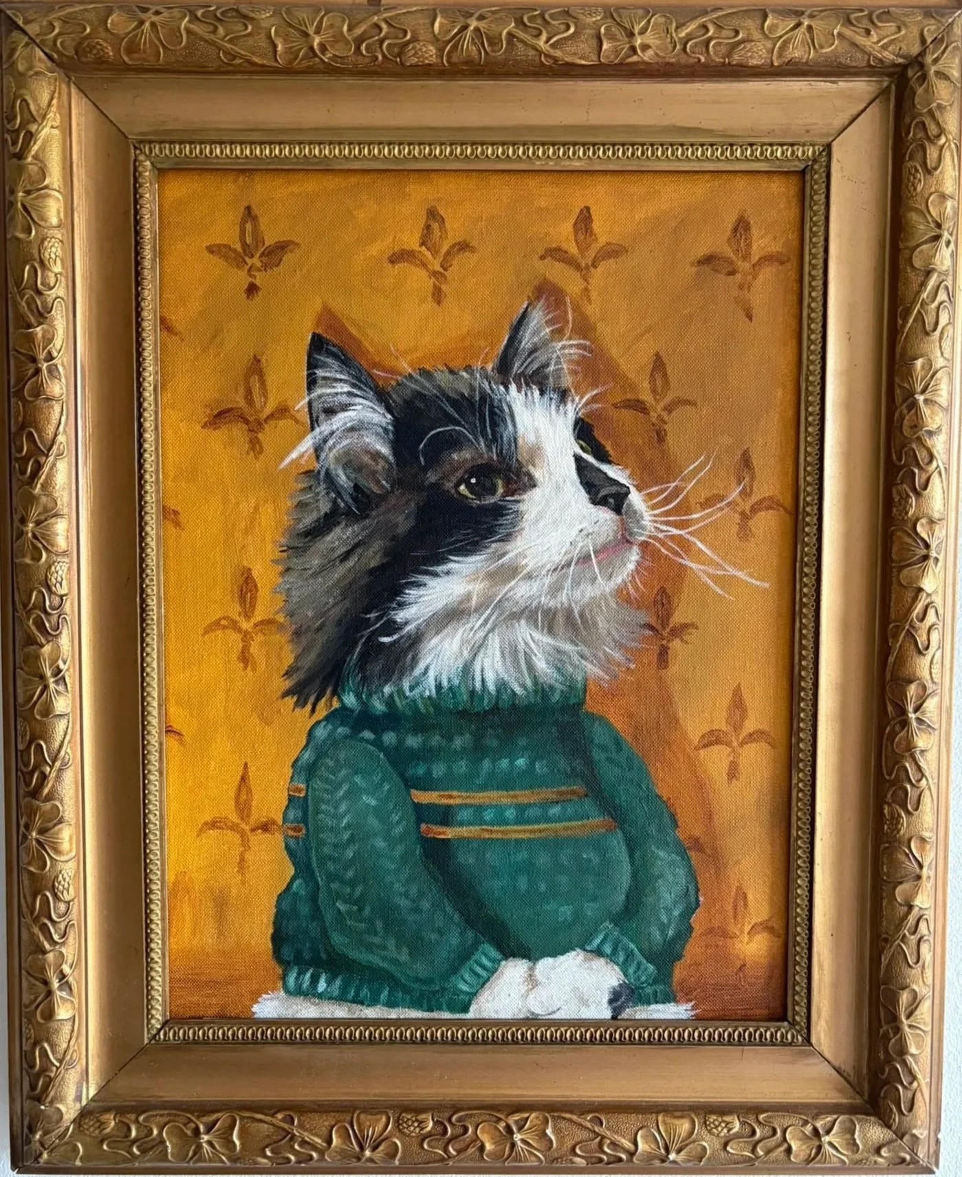 Acryl op doek, 40 x 30 cm - verkocht