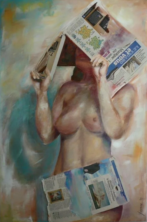 Acryl op doek, 120 x 80 cm - verkocht