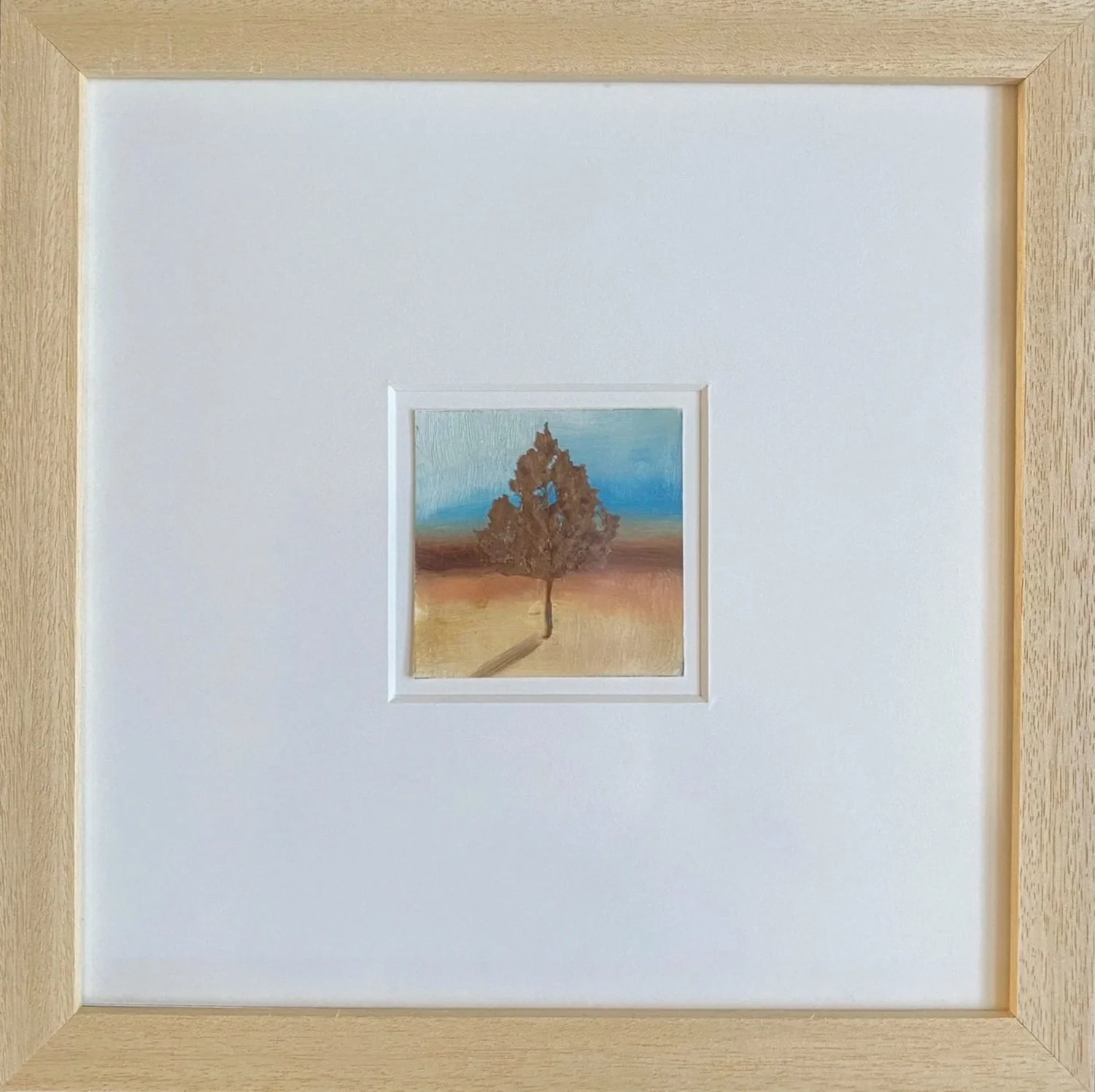 Mixed media op papier, 28 x 28 cm - € 95,-