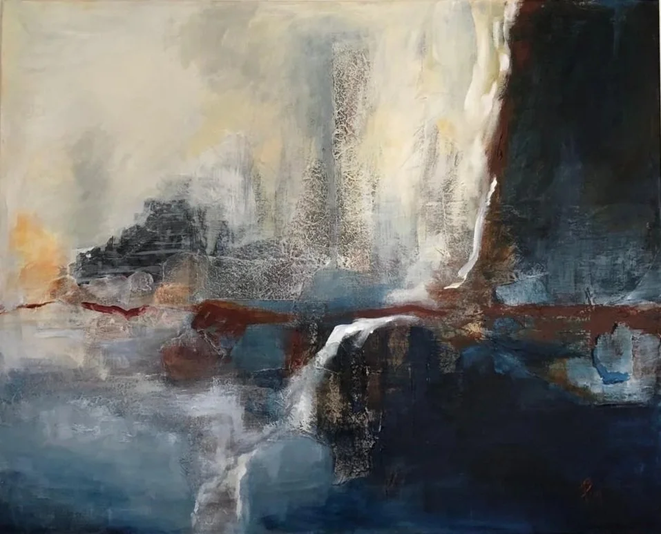 Acryl op doek, 100 x 80 cm - verkocht