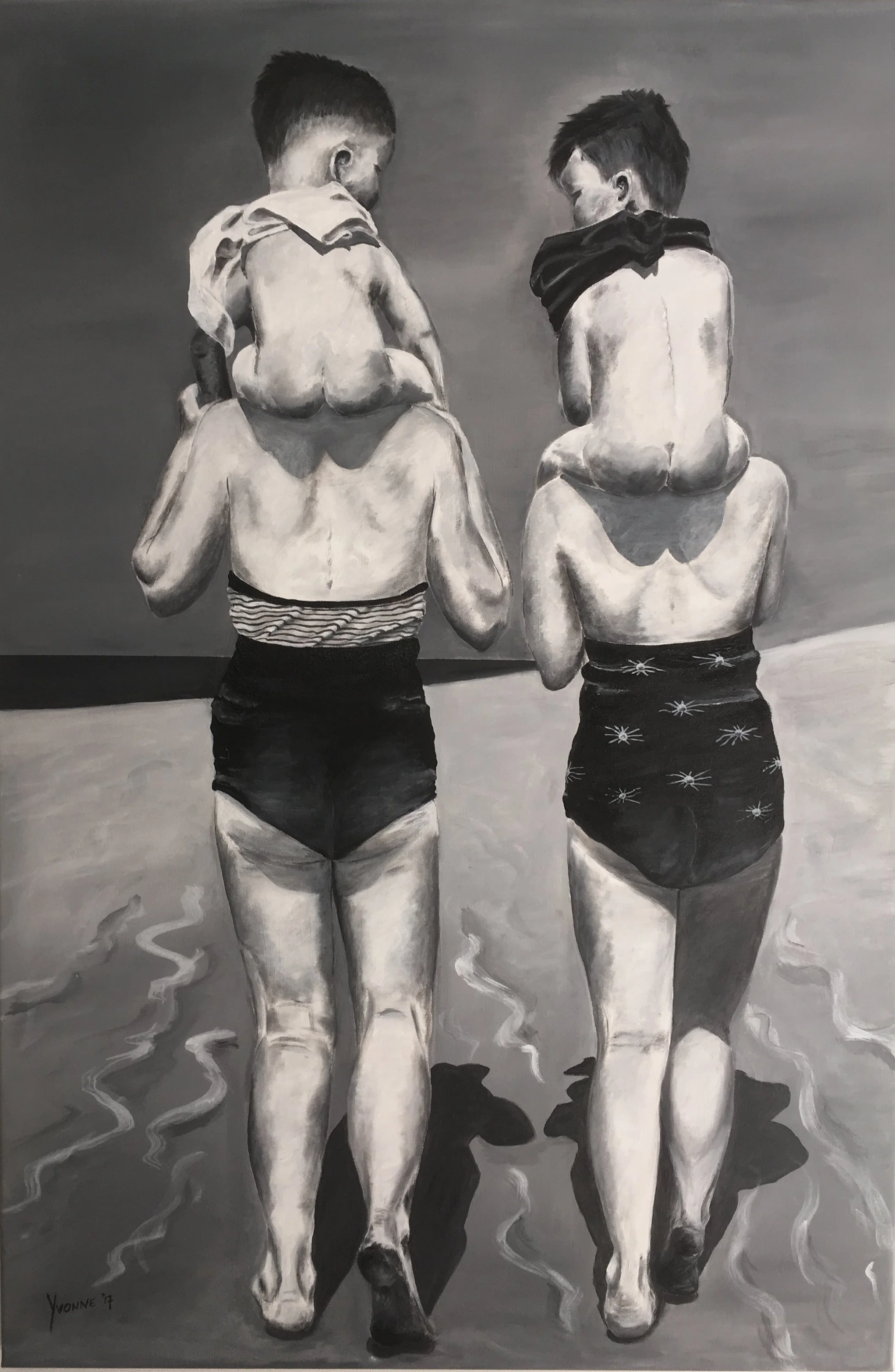 Acryl op doek, 120 x 80 cm - niet te koop