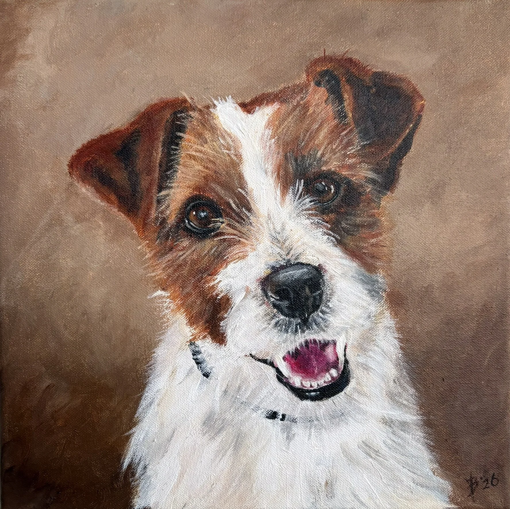 Acryl op doek, 30 x 30 cm - verkocht