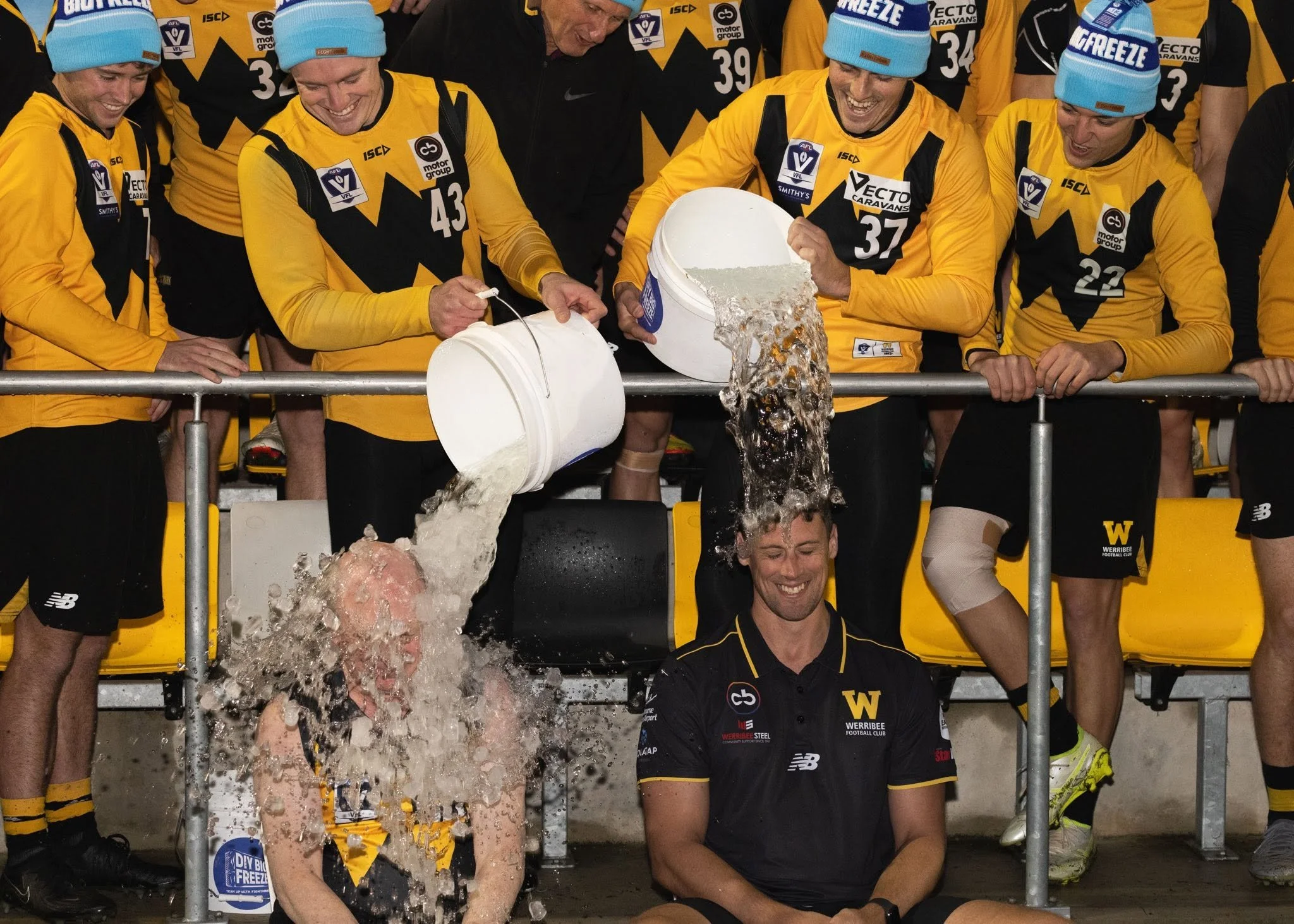 Winter Is Here: Werribee Takes On the Big Freeze Ice Bucket Challenge