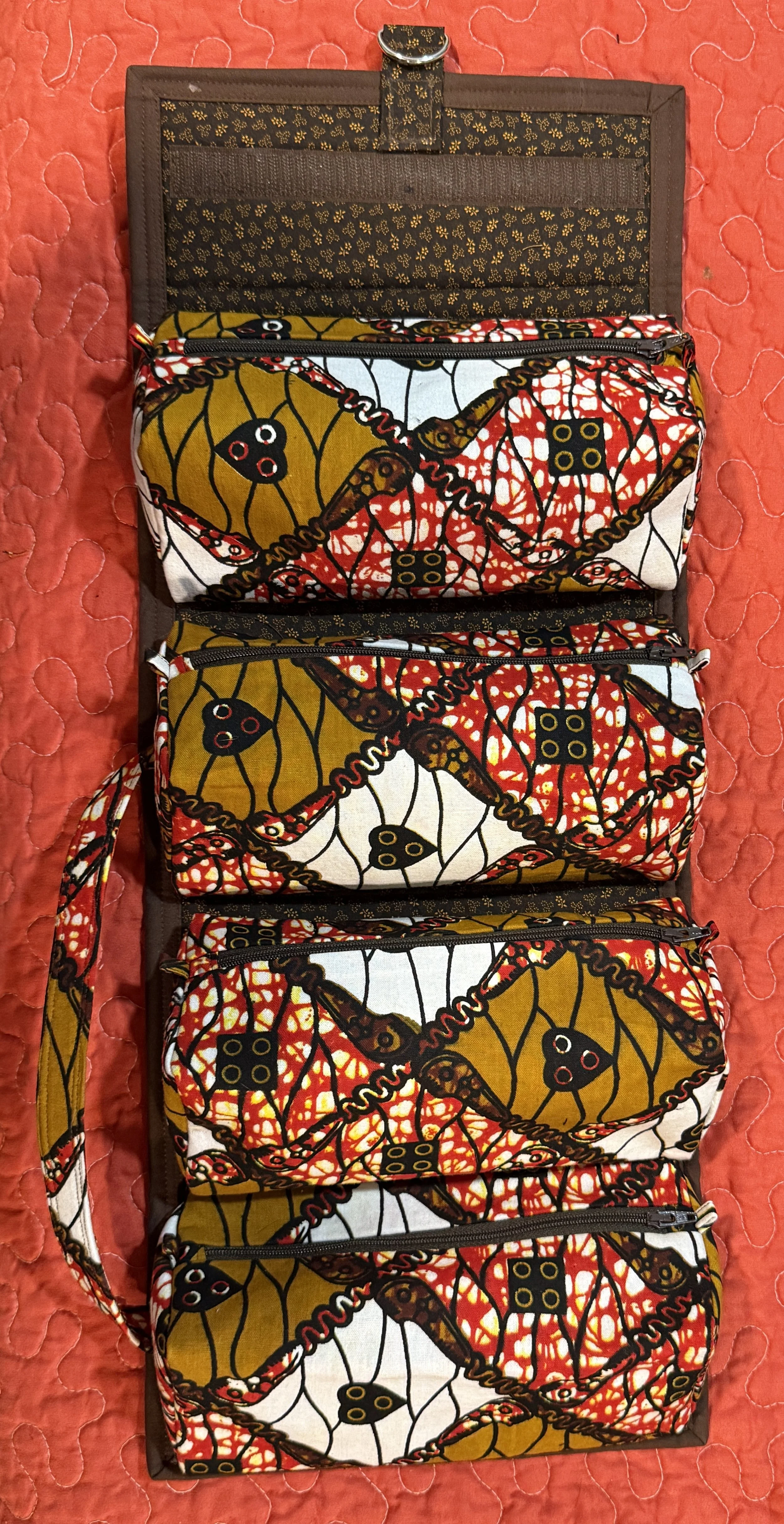 Roll-Up Essentials Bag for Travel