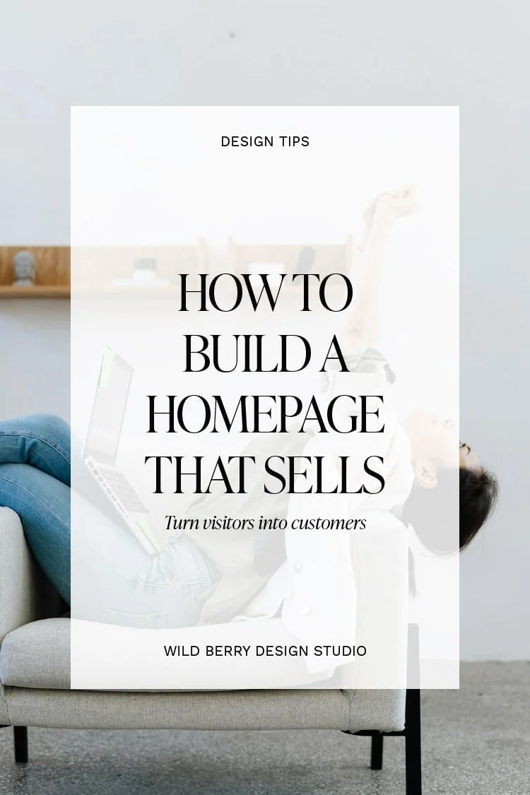 How to Build a Homepage that Sells
