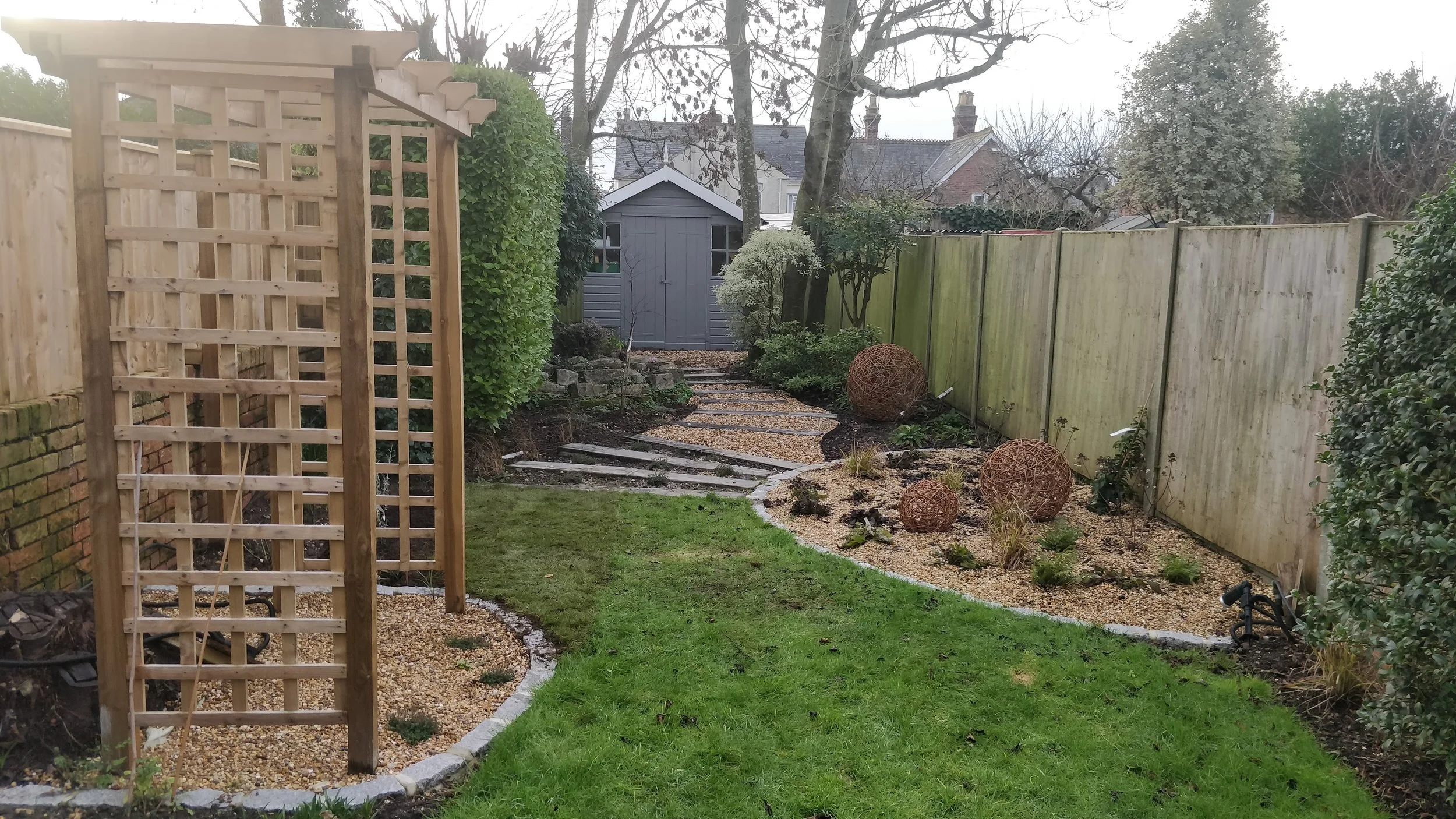 Wendover garden landscaping design