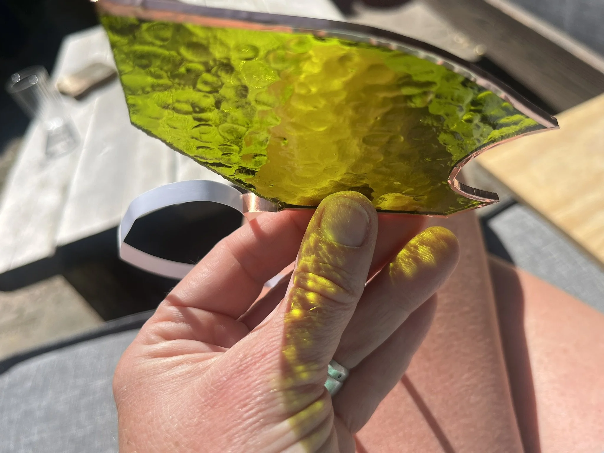 Why I love working with stained glass