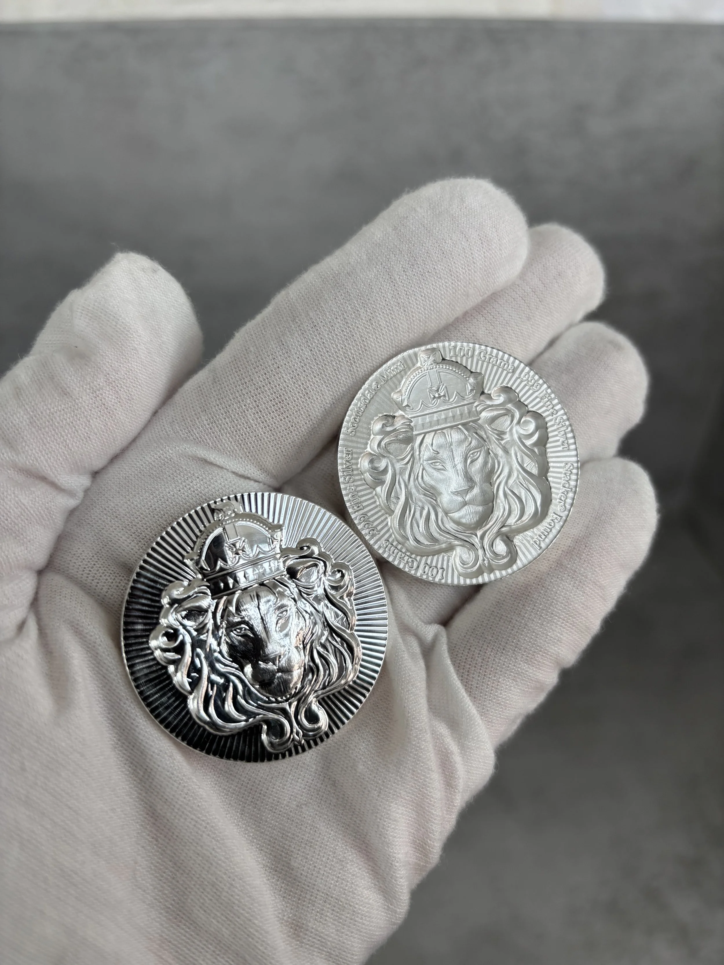 Silver Stackers - 2x 100g Stacker Bars