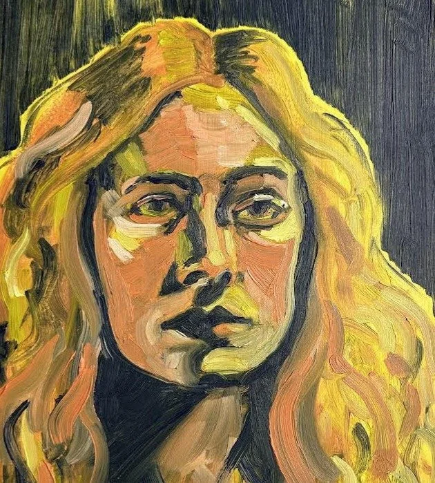 Oil on paper (297 x420 mm)