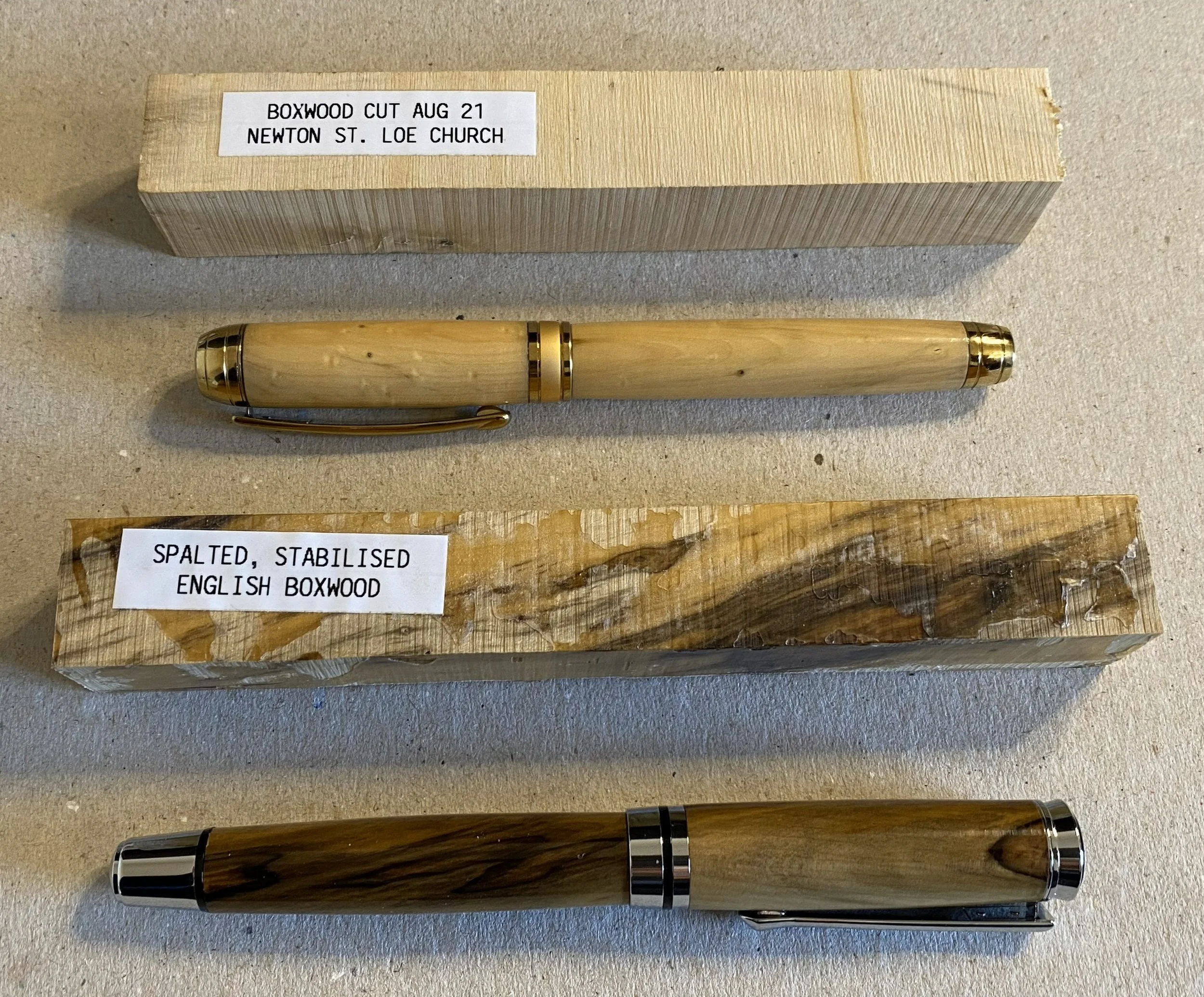 I work with locally-sourced woods where I can to reduce environmental impact and create a meaningful connection for your wedding