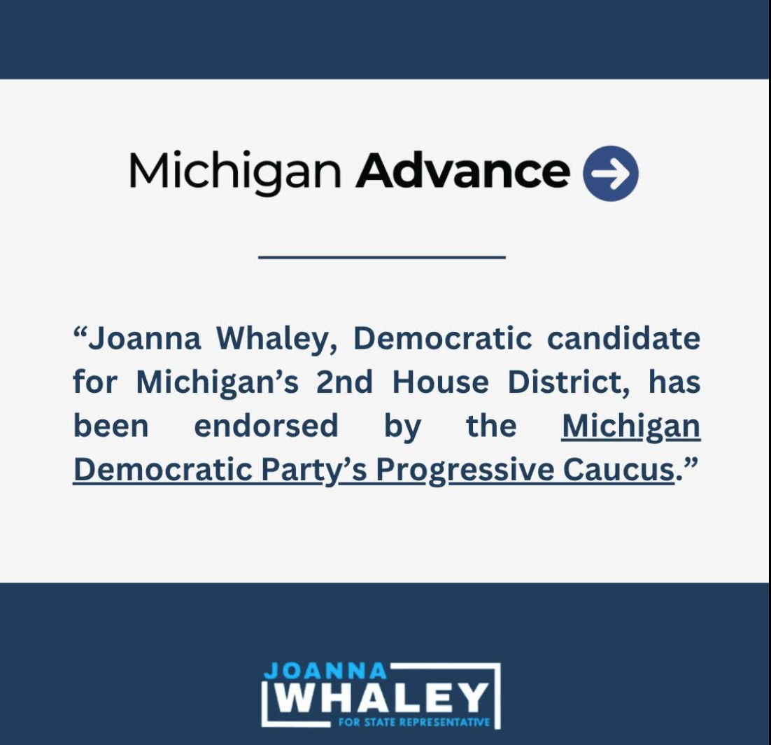 MICHIGAN ADVANCE - Campaign 2026 announcements and endorsements for the week of April 24th, 2026