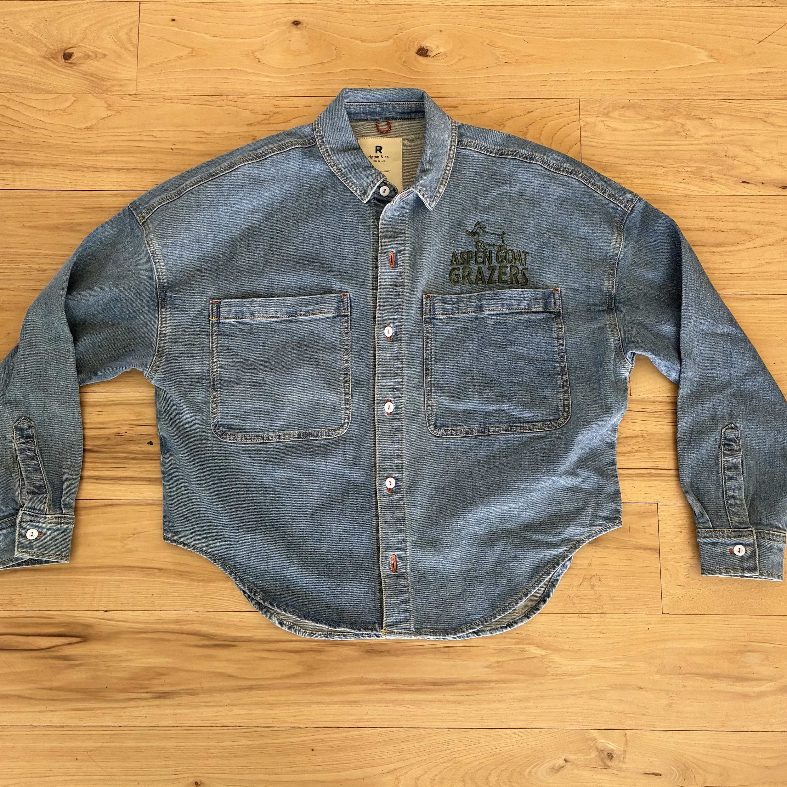 Aspen Goat Grazers - Ripton Collab Denim Shirt