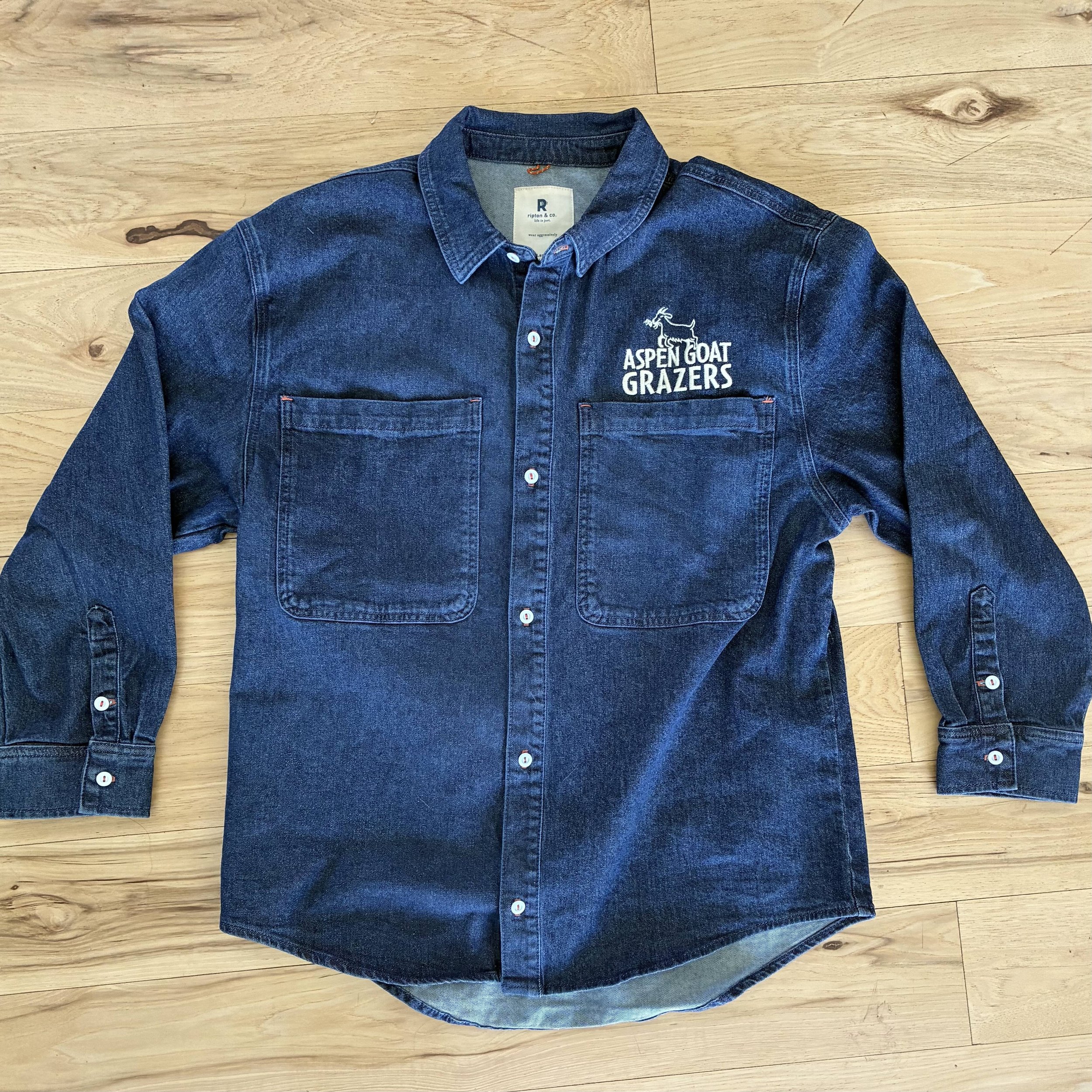 Aspen Goat Grazers - Ripton Collab Denim Shirt