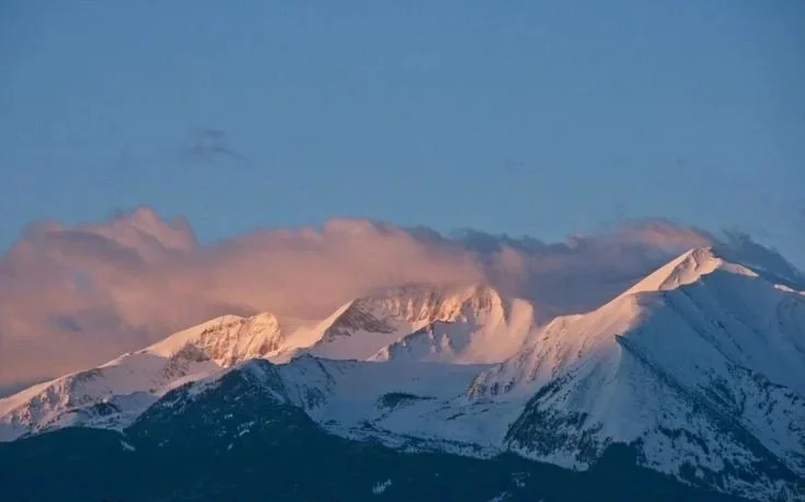 Mount Sopris, the mountain above Carbondale Colorado