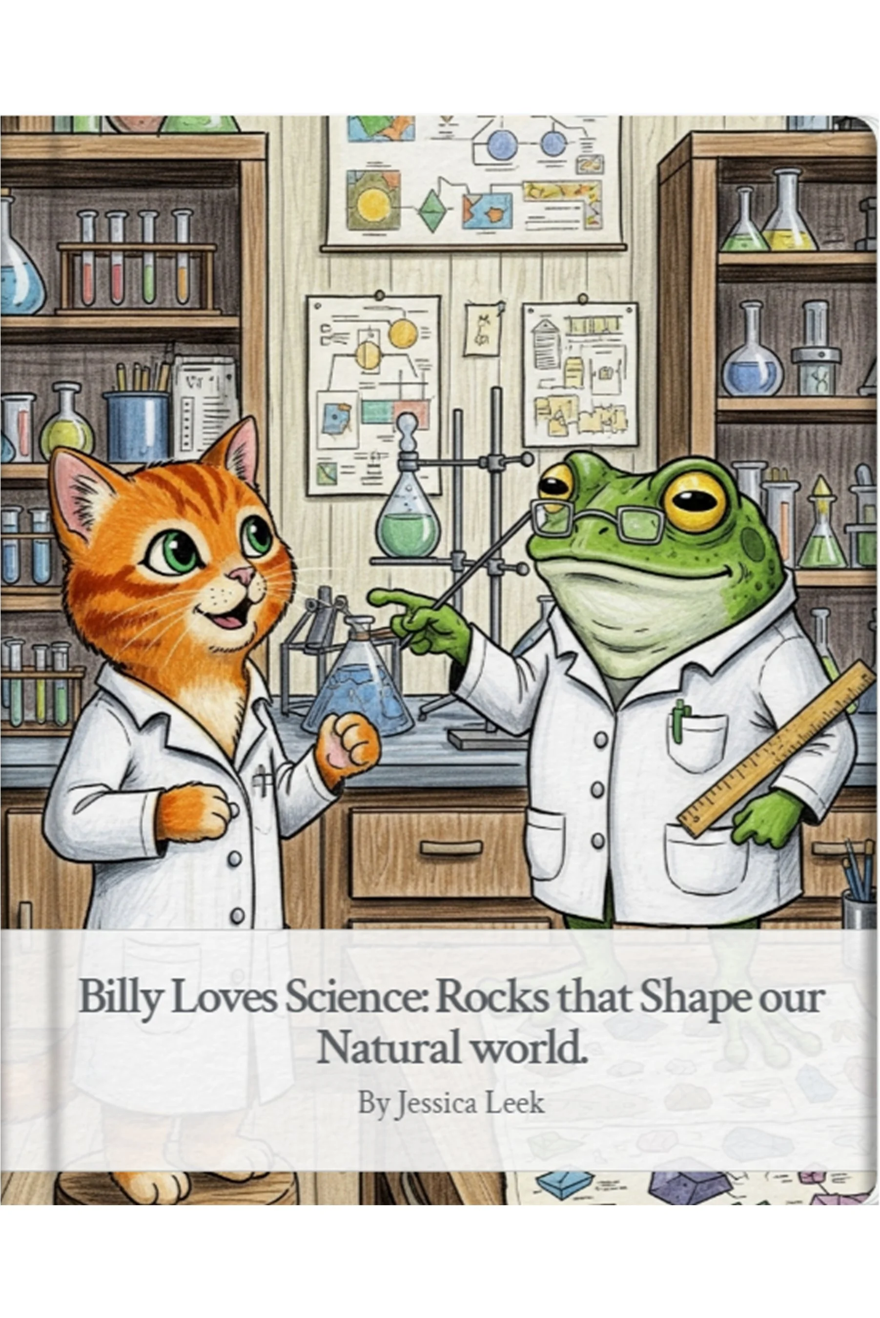 Front Cover Jpeg Billy Loves Science Rocks that Shape our Natural World!.jpg