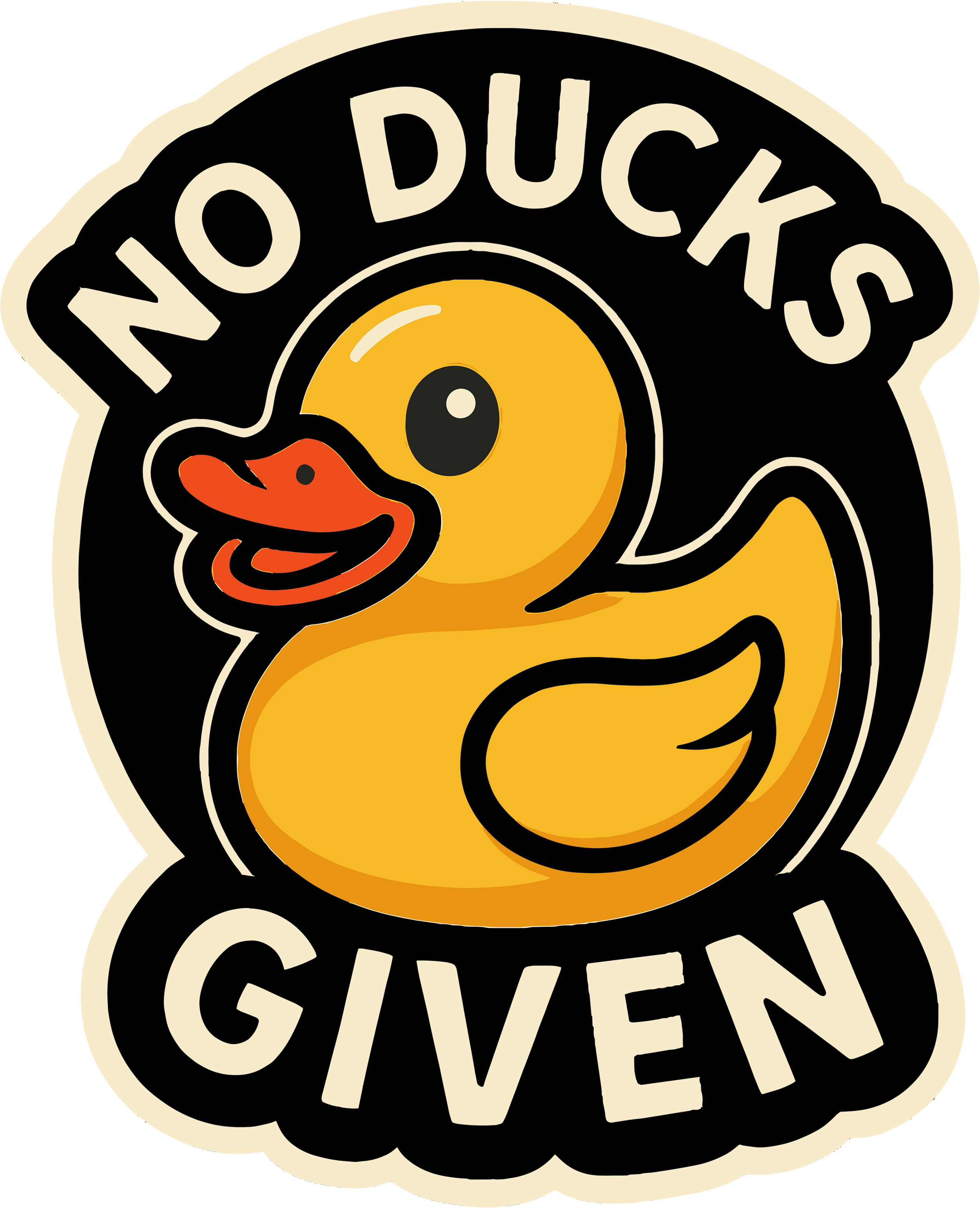 No Ducks Given Magnet