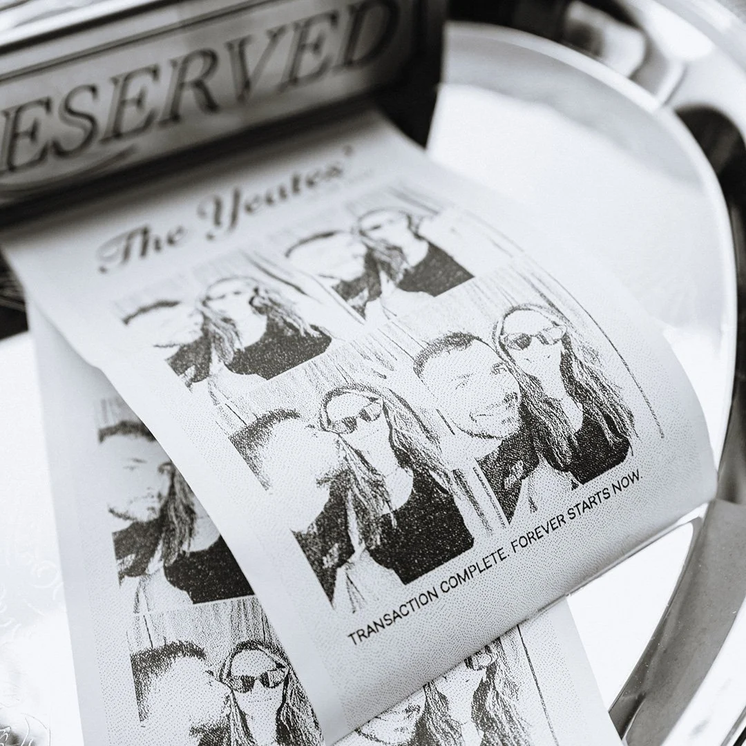 Reel the Love Receipt Photobooth hire