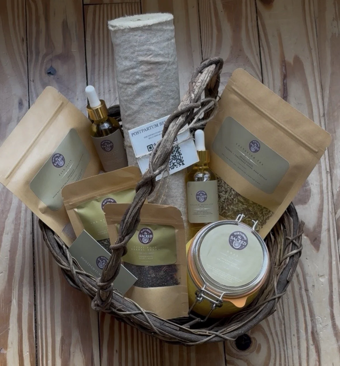 The Postpartum Gift Basket