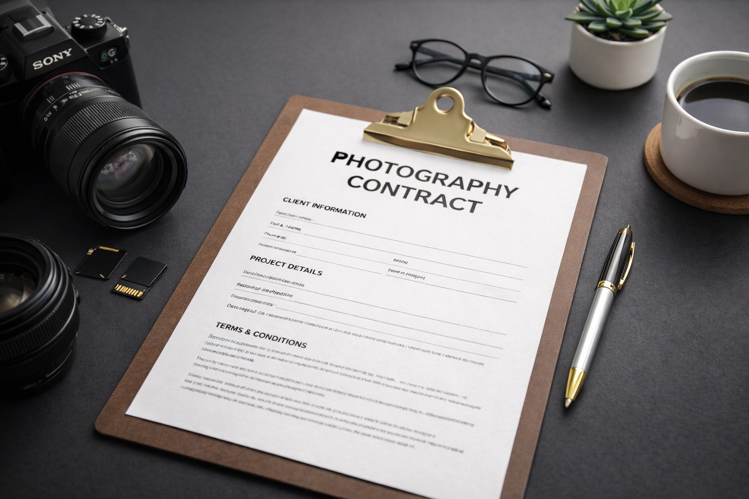 Commercial & Event Contracts For Photographers & Videographers (RO)