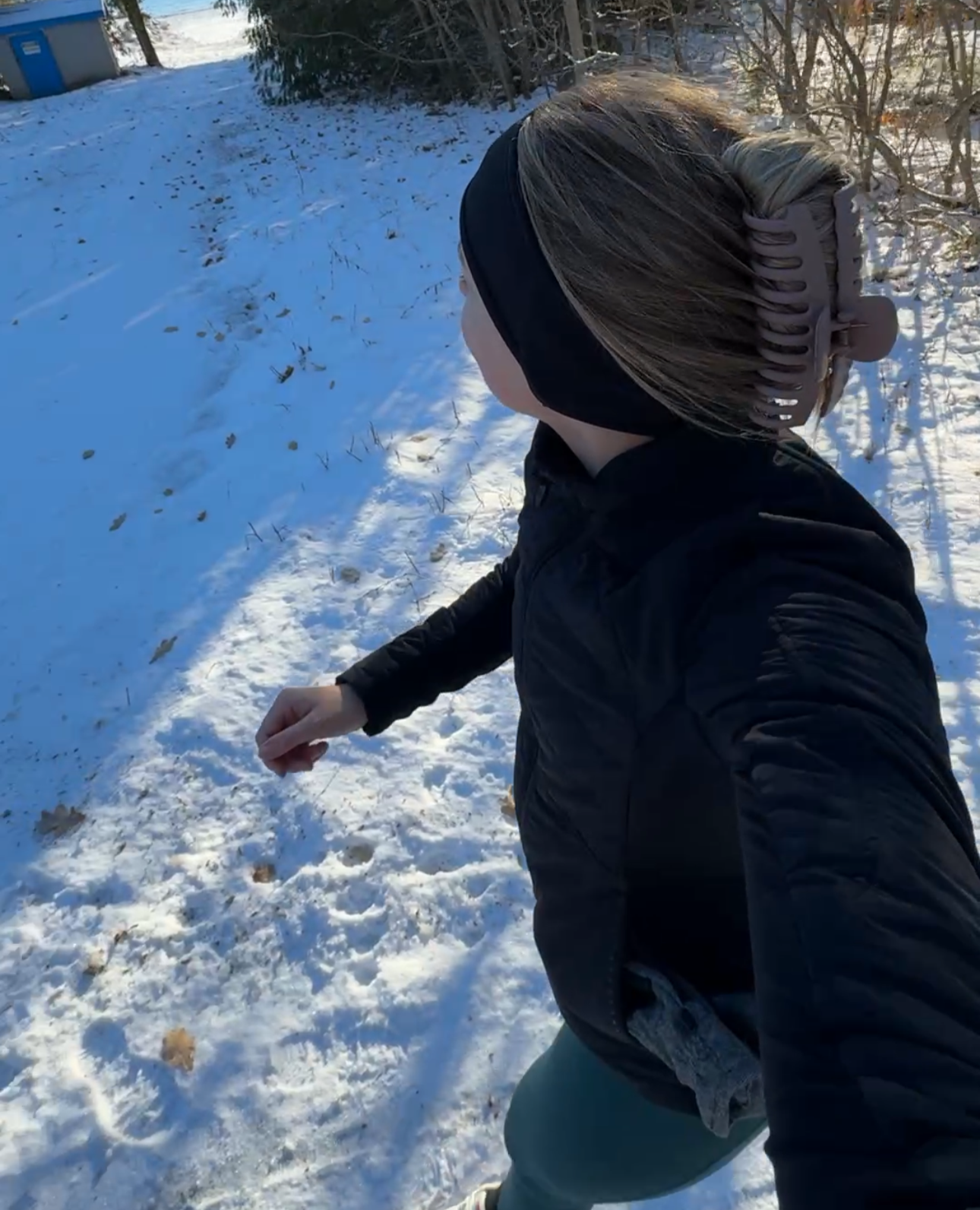 Returning to running after time off.