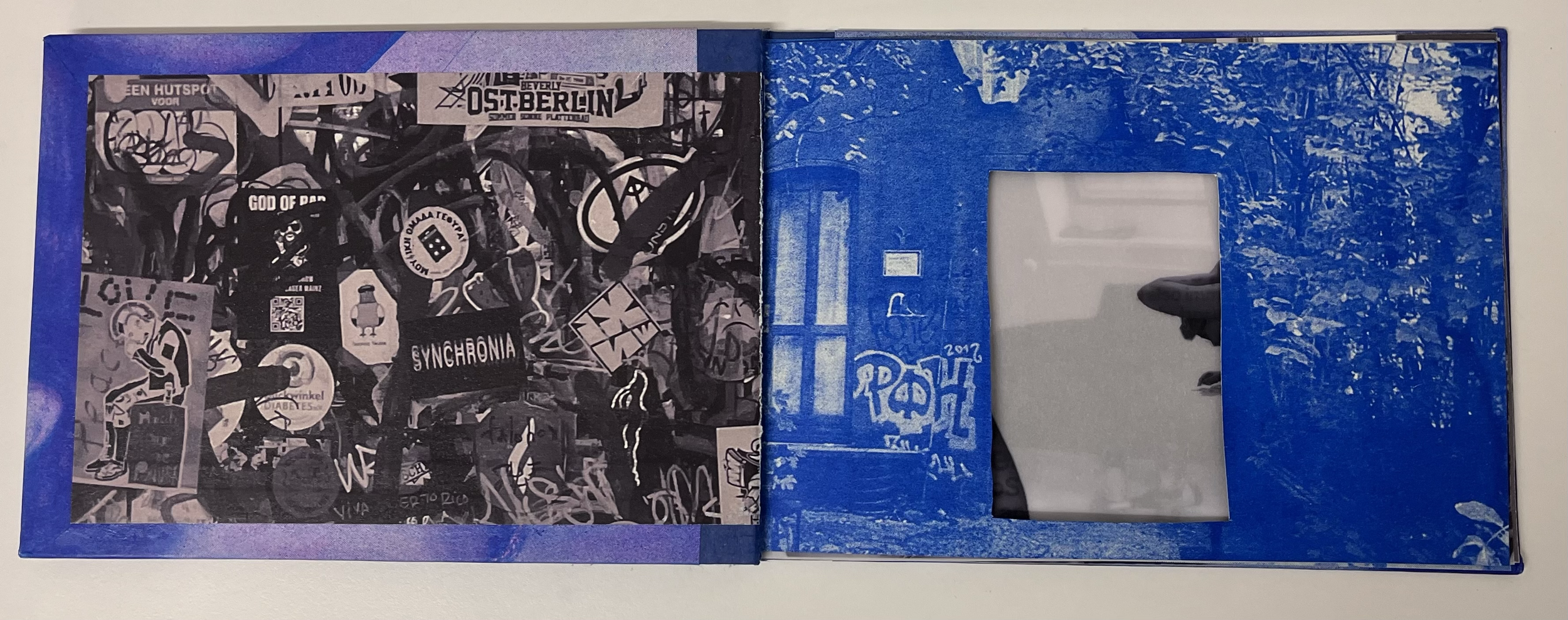 You Will Be Here Again (This Will Happen Again), 2025. RISO and Xerox printed on vellum and paper, kikko toji bound edition (1/1)