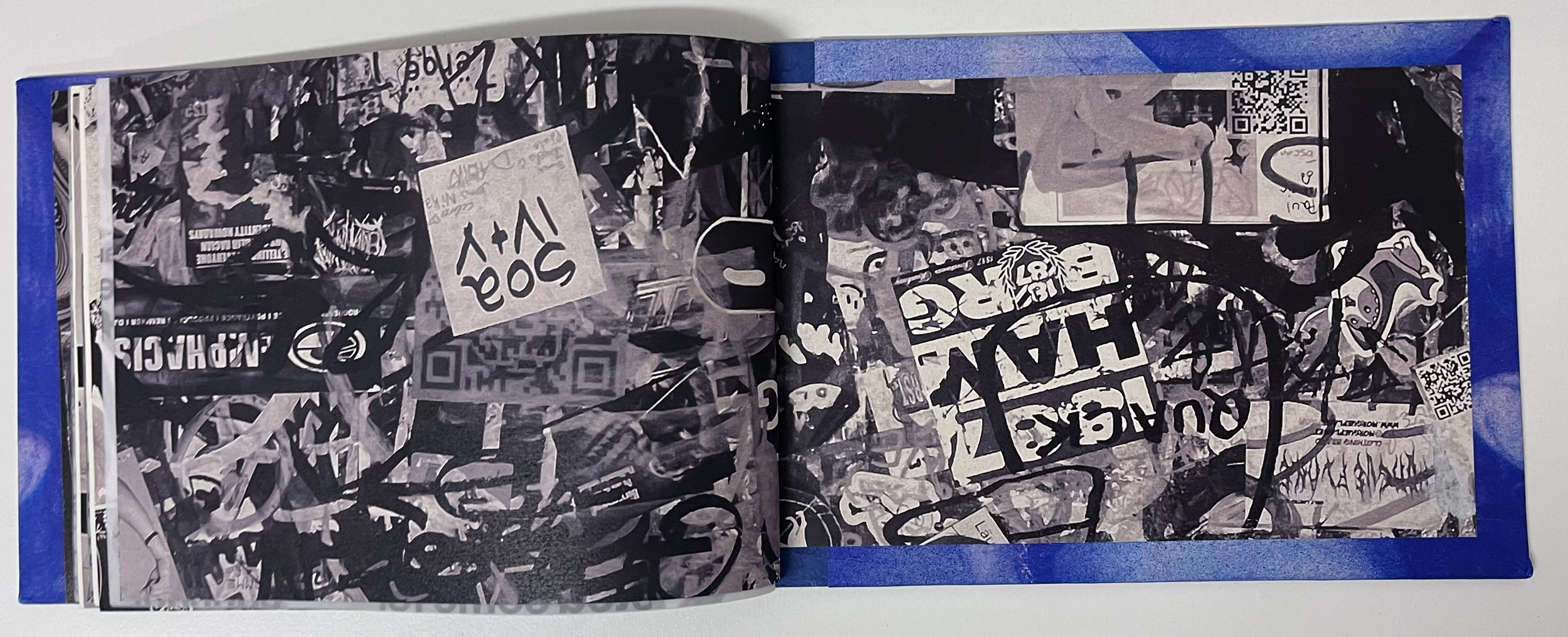 You Will Be Here Again (This Will Happen Again), 2025. RISO and Xerox printed on vellum and paper, kikko toji bound edition (1/1)