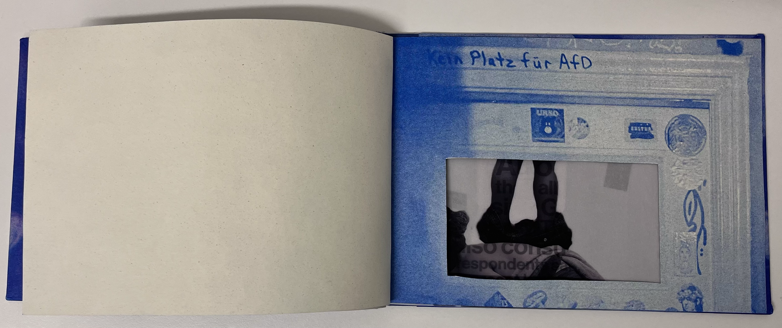 You Will Be Here Again (This Will Happen Again), 2025. RISO and Xerox printed on vellum and paper, kikko toji bound edition (1/1)