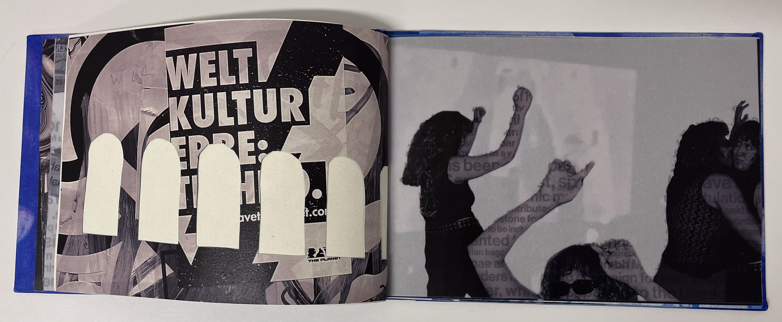 You Will Be Here Again (This Will Happen Again), 2025. RISO and Xerox printed on vellum and paper, kikko toji bound edition (1/1)