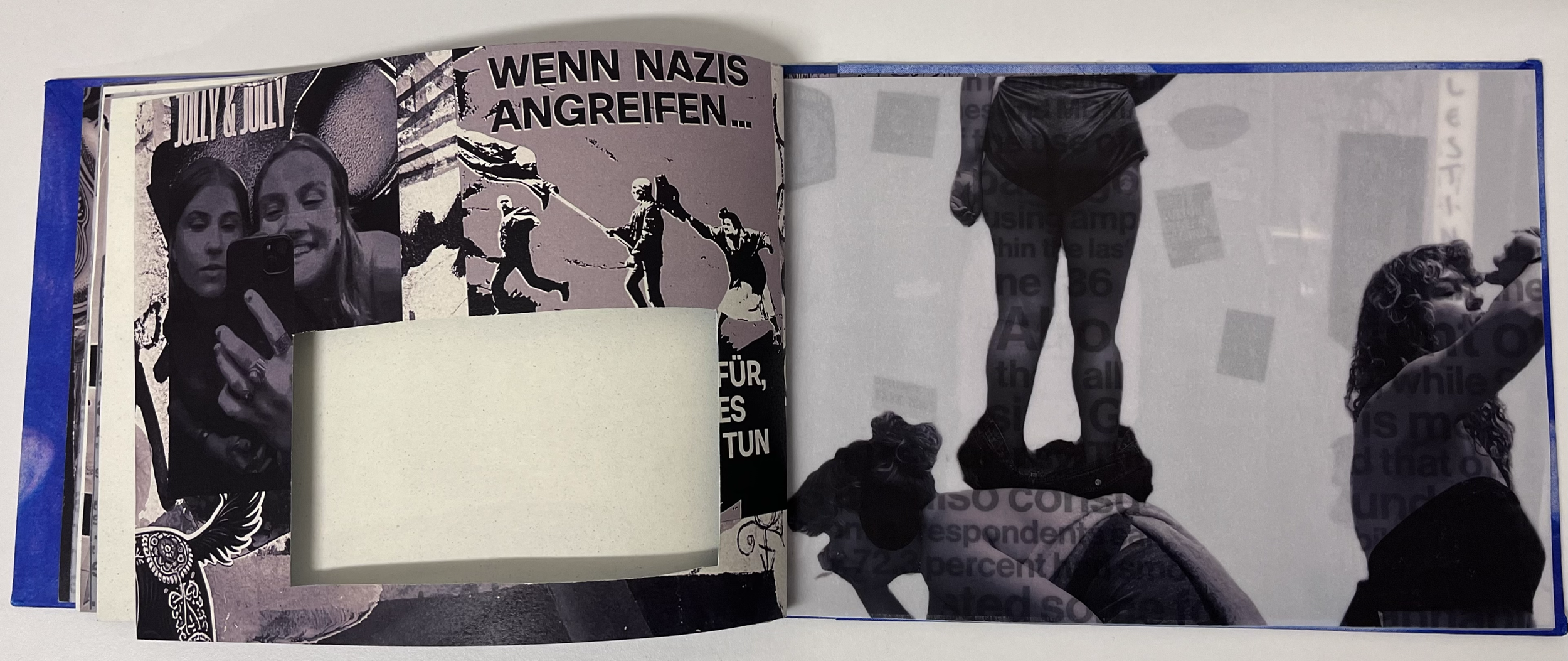 You Will Be Here Again (This Will Happen Again), 2025. RISO and Xerox printed on vellum and paper, kikko toji bound edition (1/1)