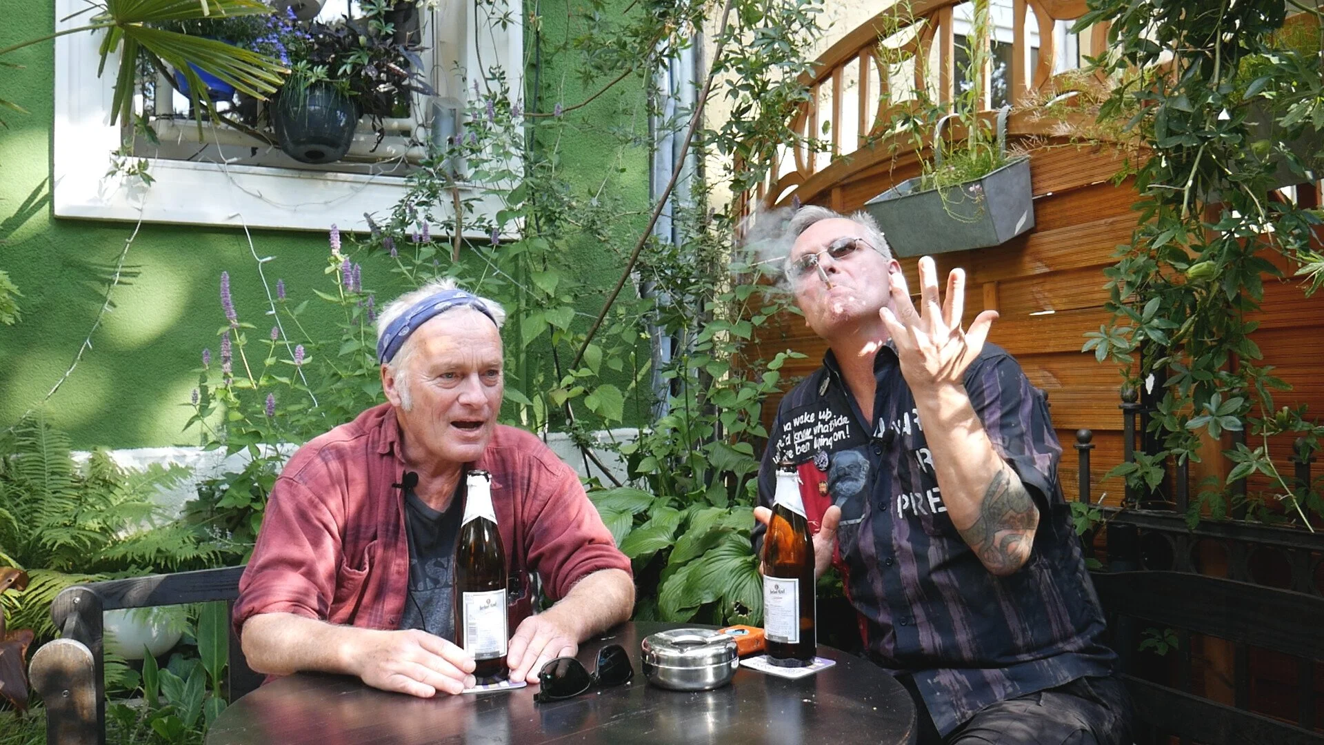 Still from documentary film Diese Alten Punks (linked), 2025. Official Selection at the Berlin Punkfilmfest and the LA Punk Film Festival