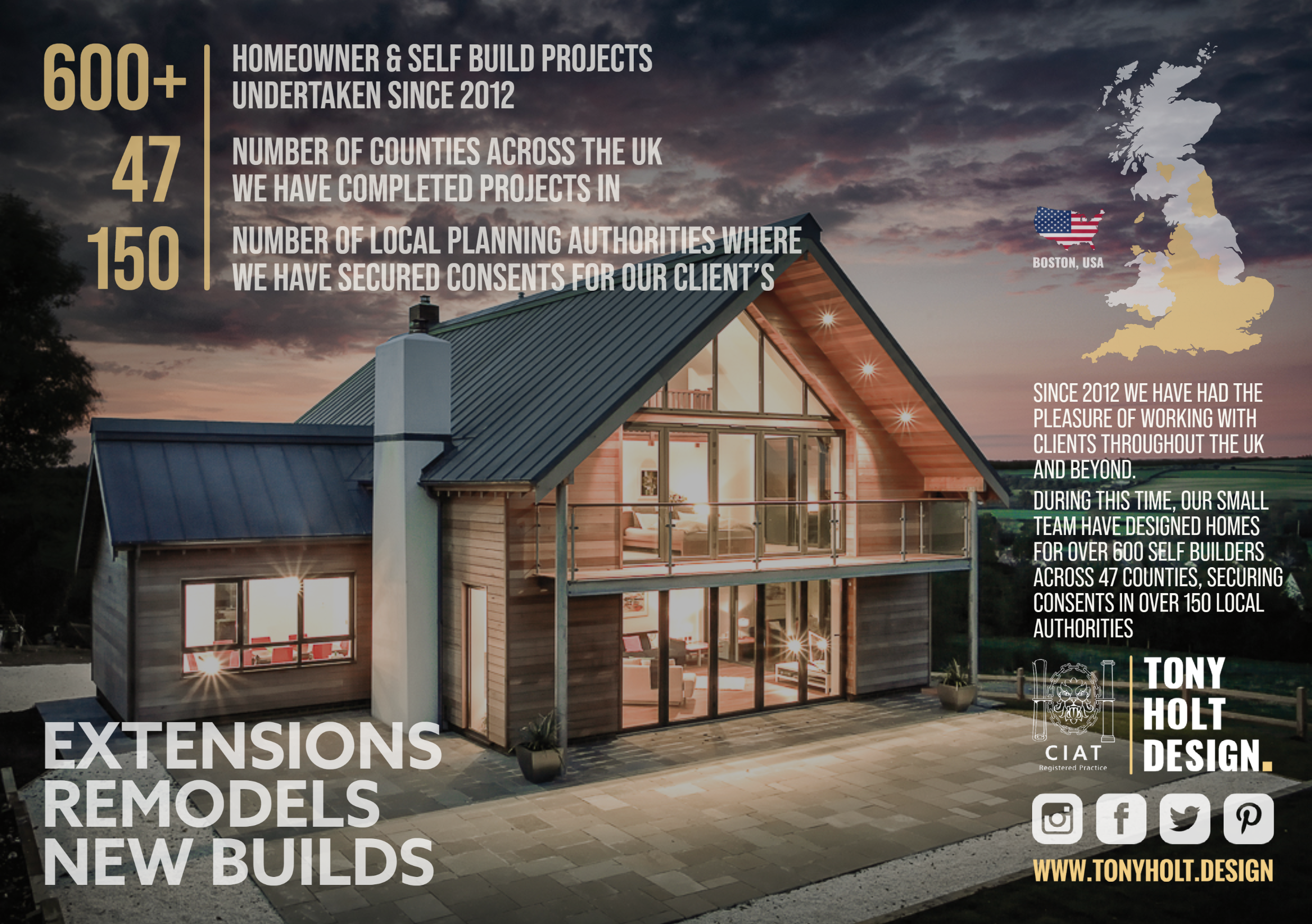 TONY HOLT DESIGN | CREATING DREAM HOMES ACROSS THE UK