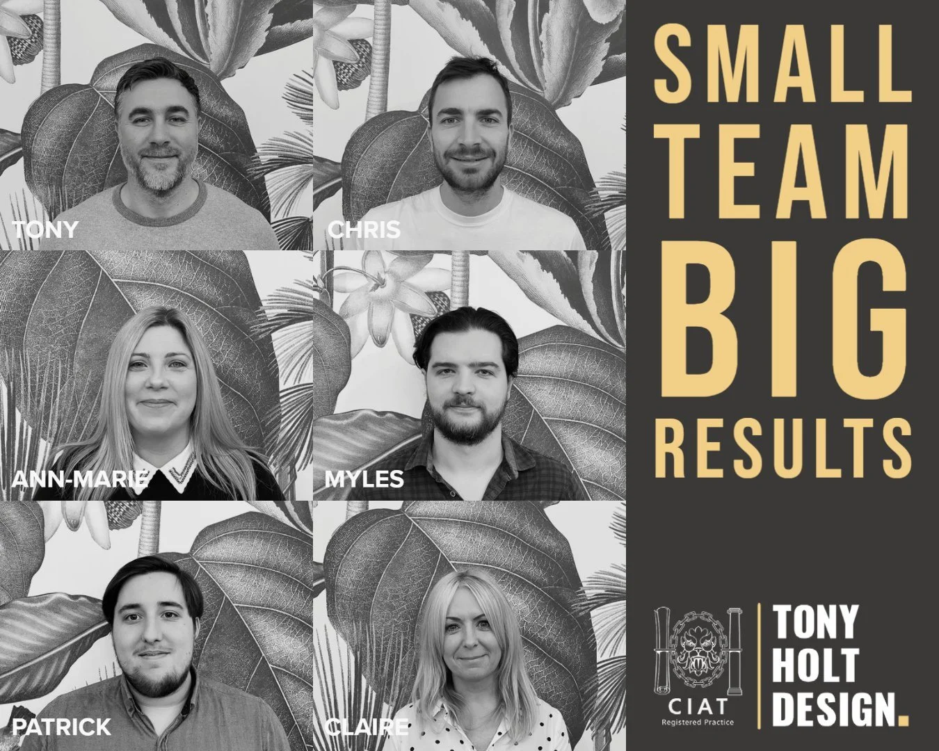 TONY HOLT DESIGN | SMALL TEAM DELIVERING BIG RESULTS